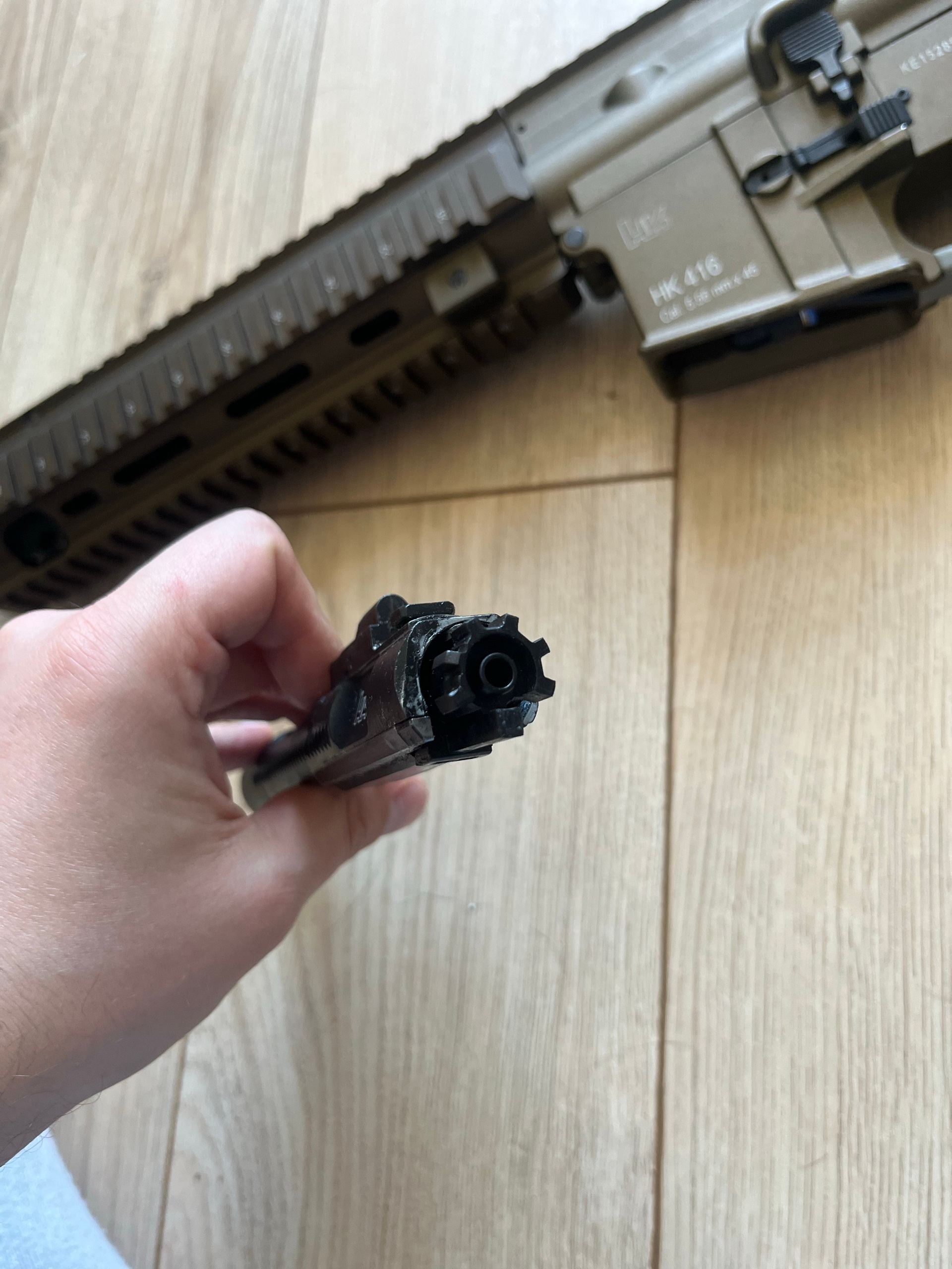 VFC HK416A5 v3 GBBR - konwersja Frog Engineering HPA