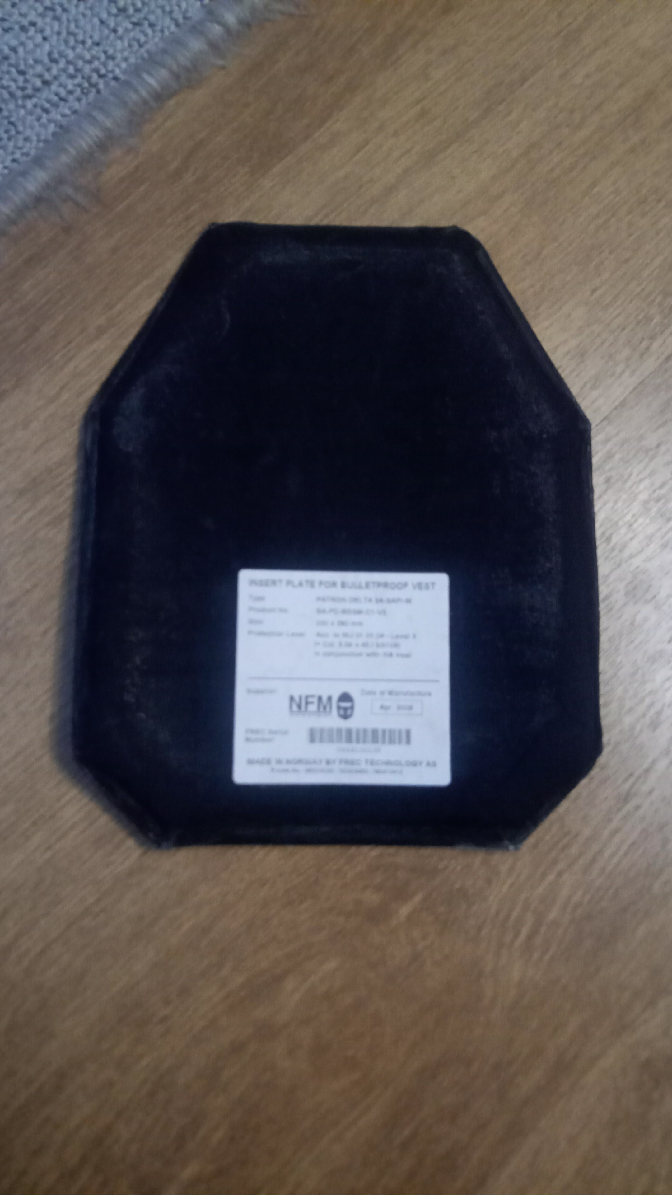 Kamizelka NFM + hełm