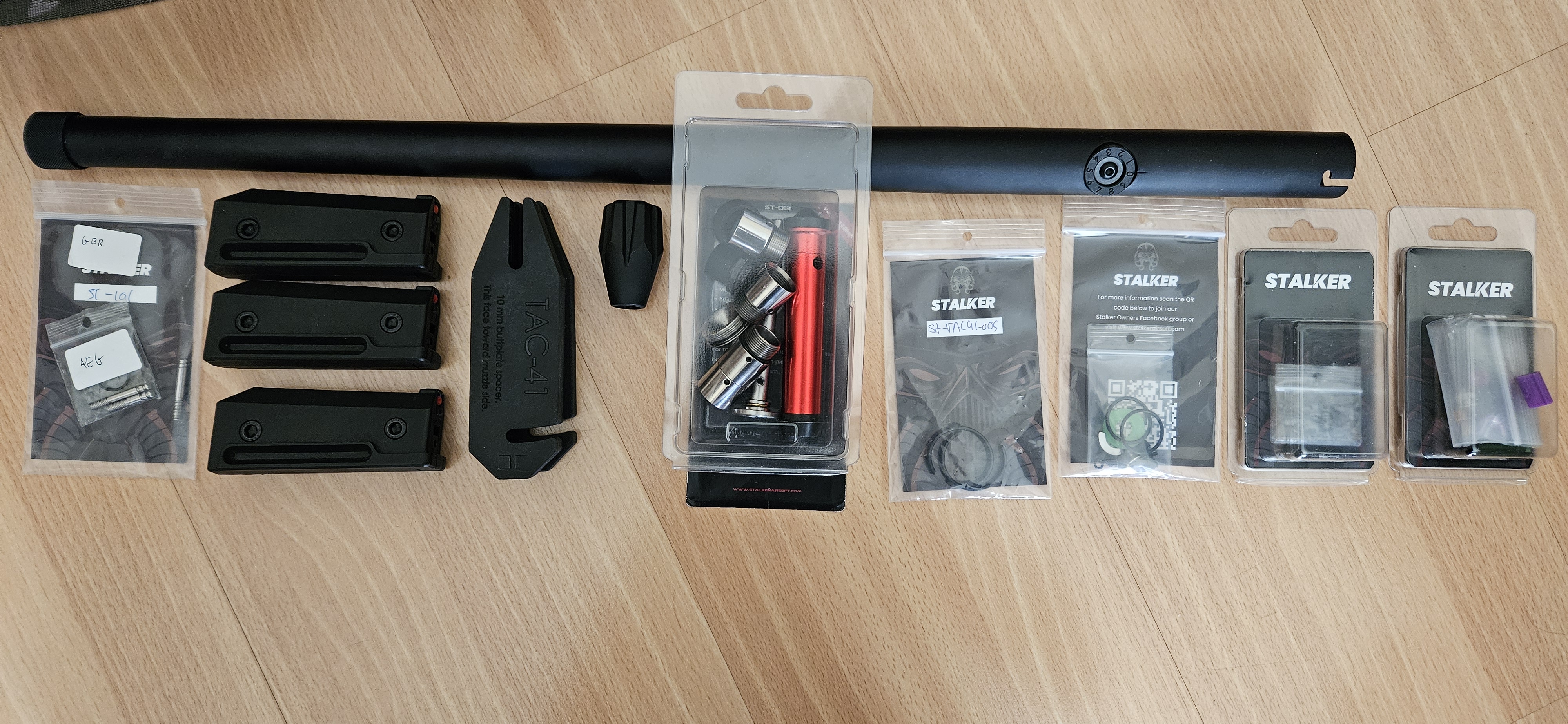 TAC-41 P (tac41) 3.3j, standard GBB + AEG, full Stalker kit