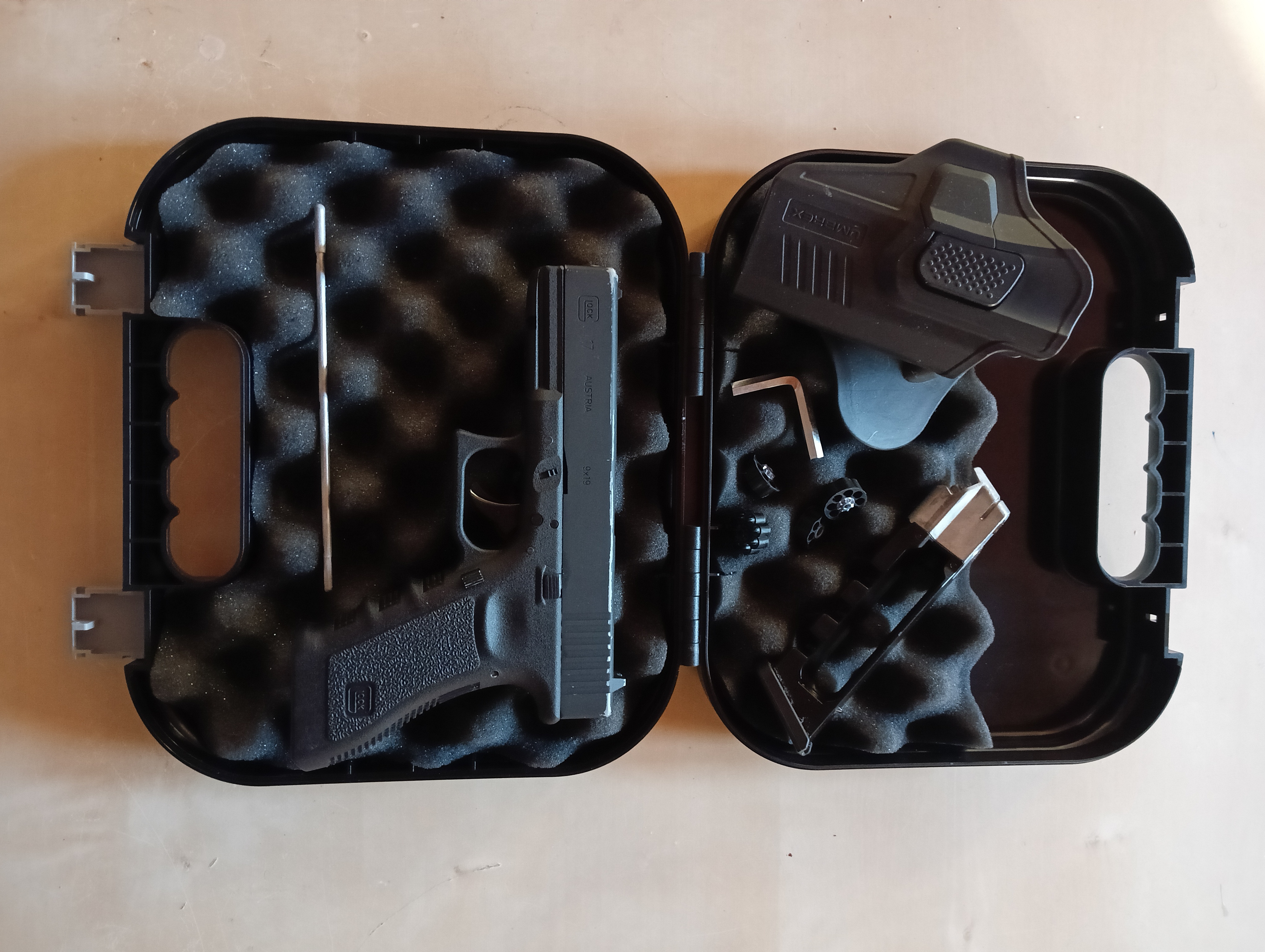 Glock 17 Umarex blowback + kabura