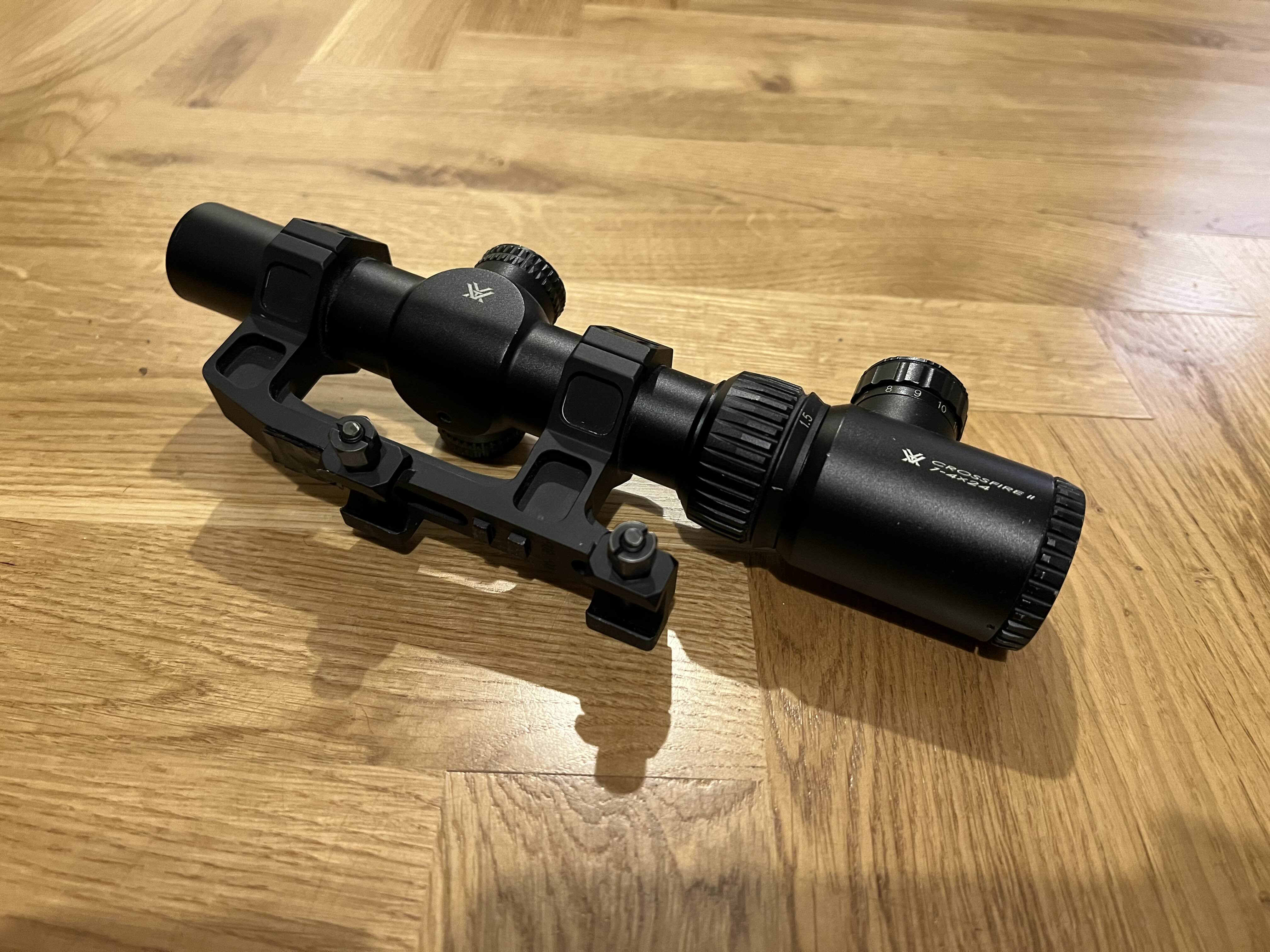 vortex na fajnym montażu