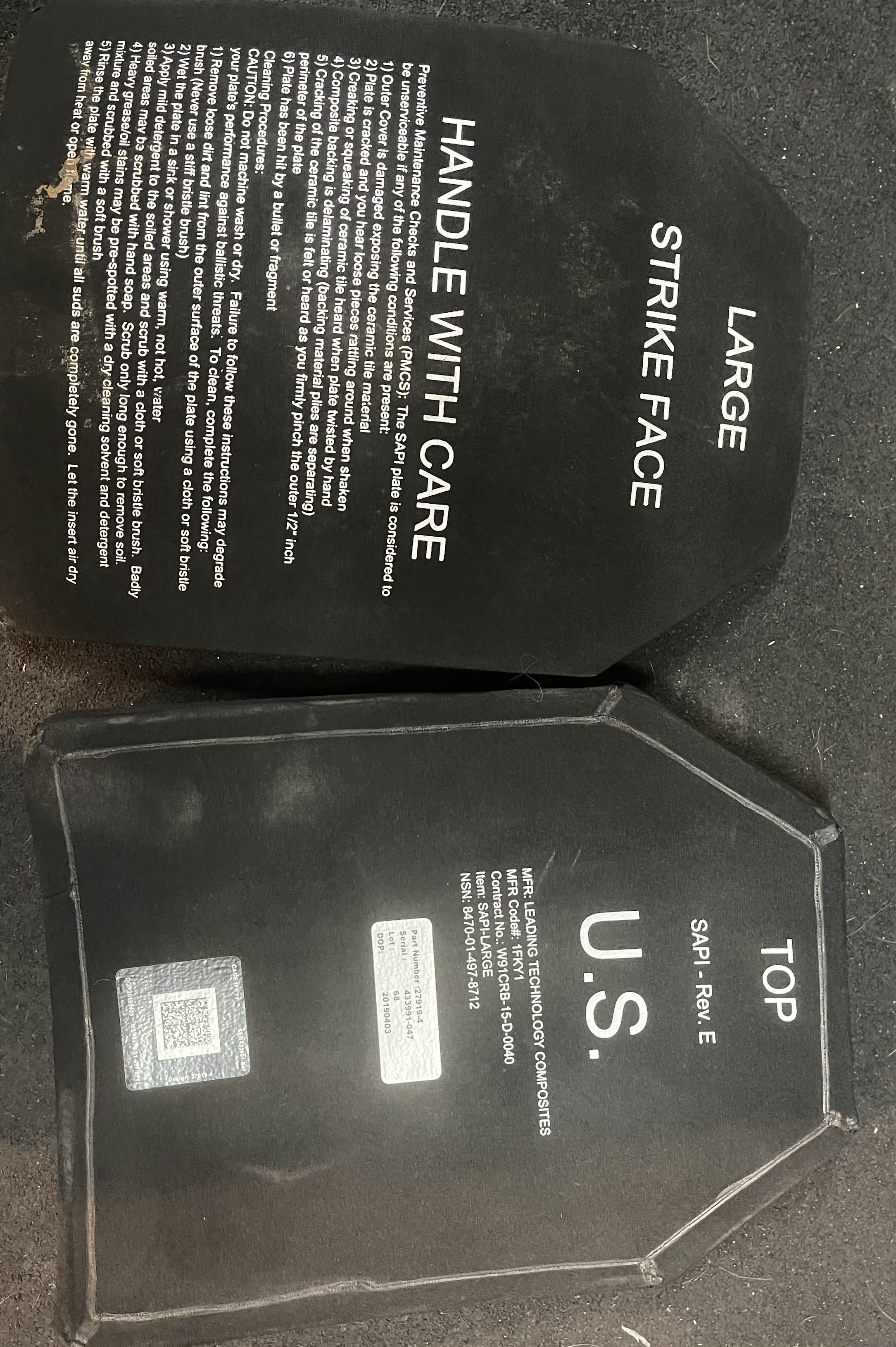 Płyty balistyczne Sapi III+