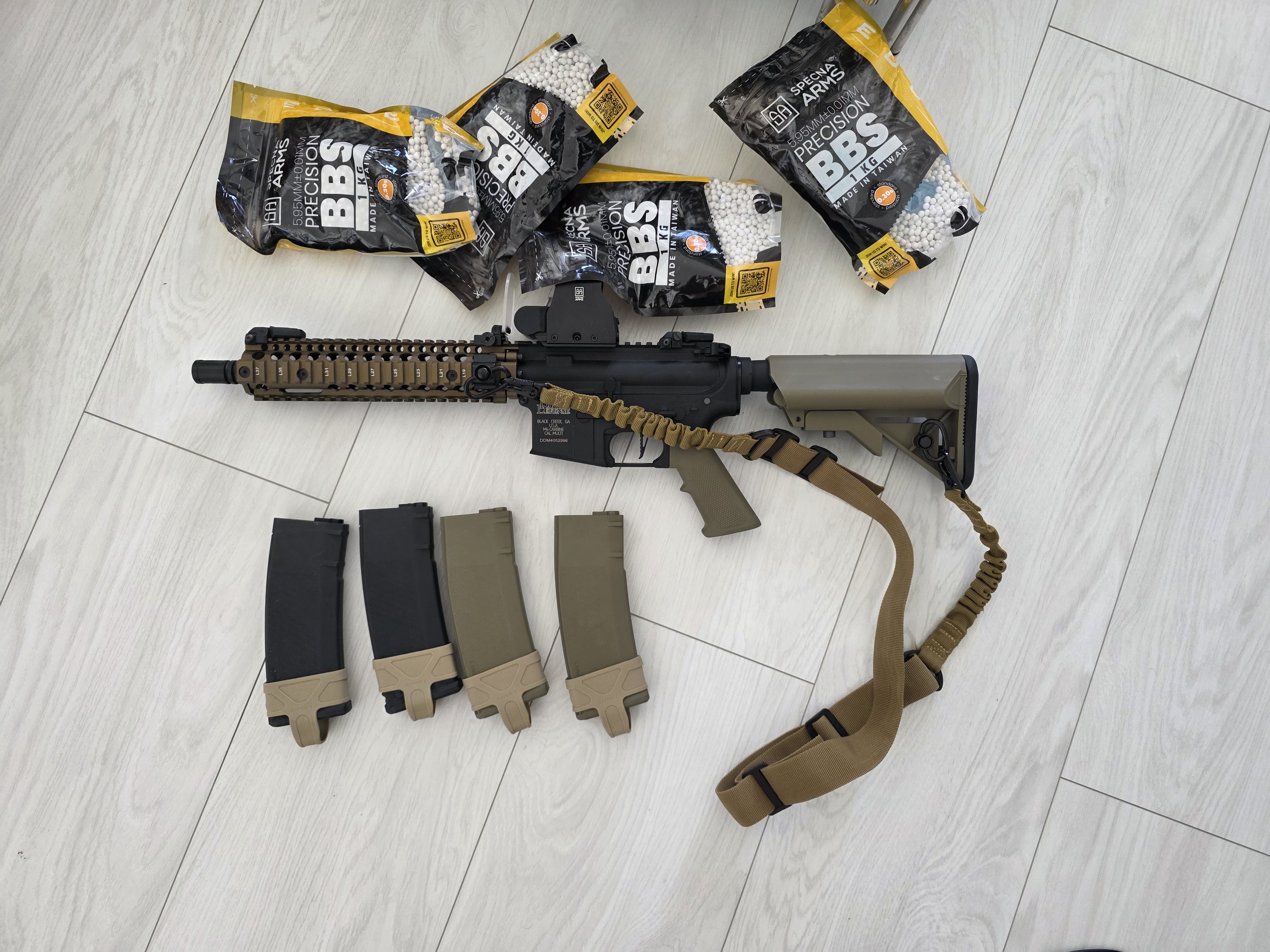 Karabinek ASG MK18 SA-C19 CORE (Daniel Defense)