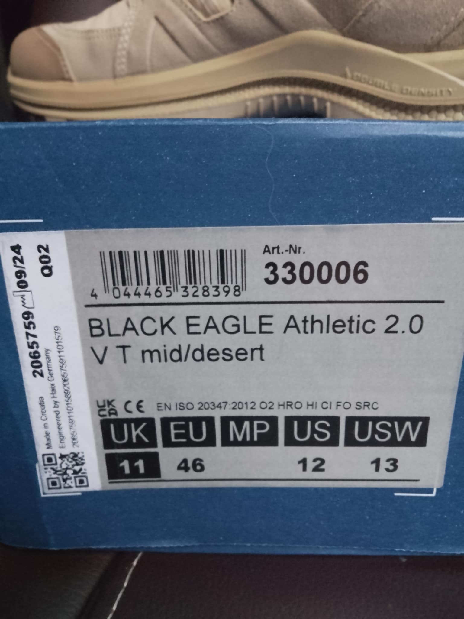 Haix Black Eagle Athletic 2.0 V T mid/desert