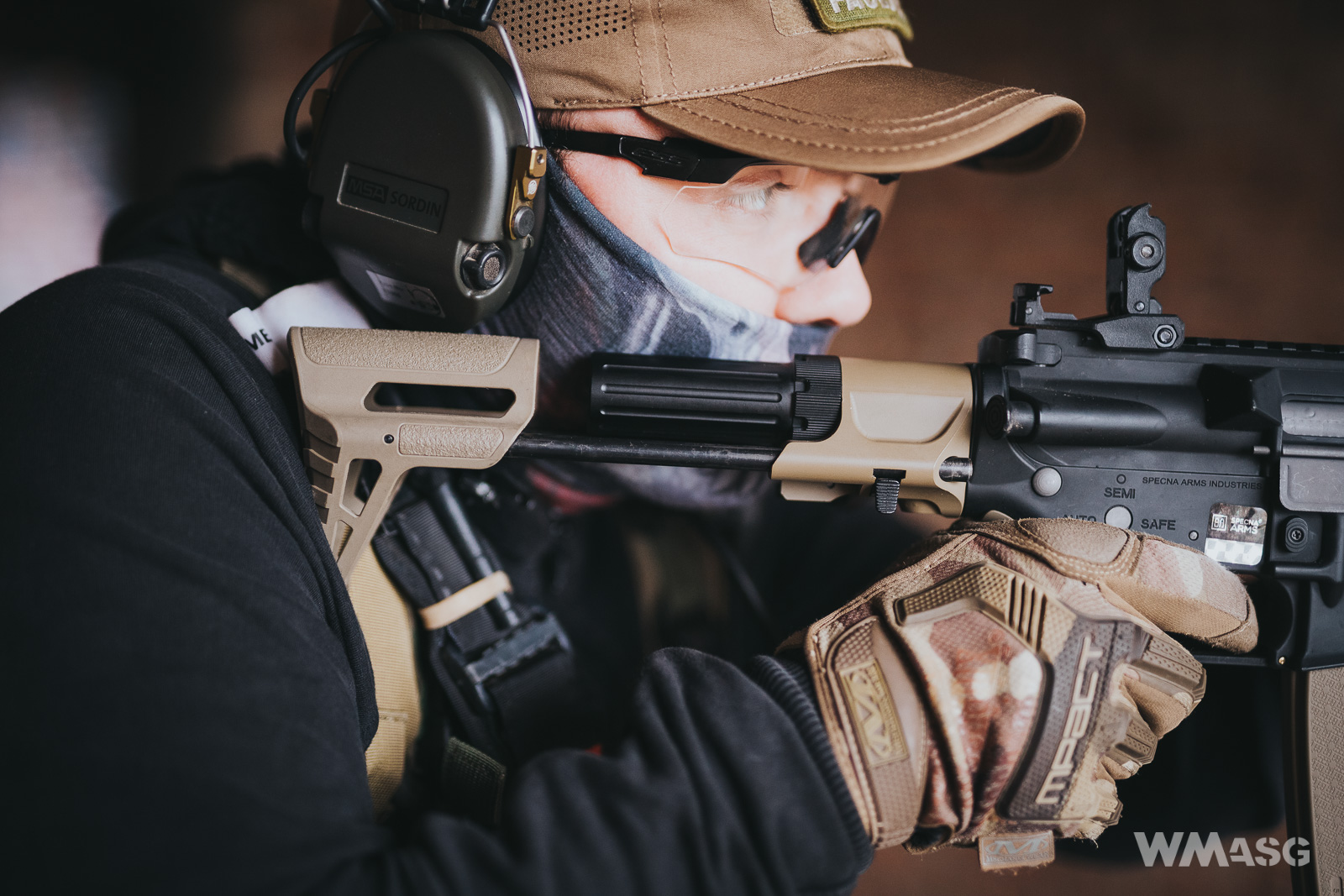 Specna Arms SA -E12 PDW Edge BK-TAN (sesja w terenie)