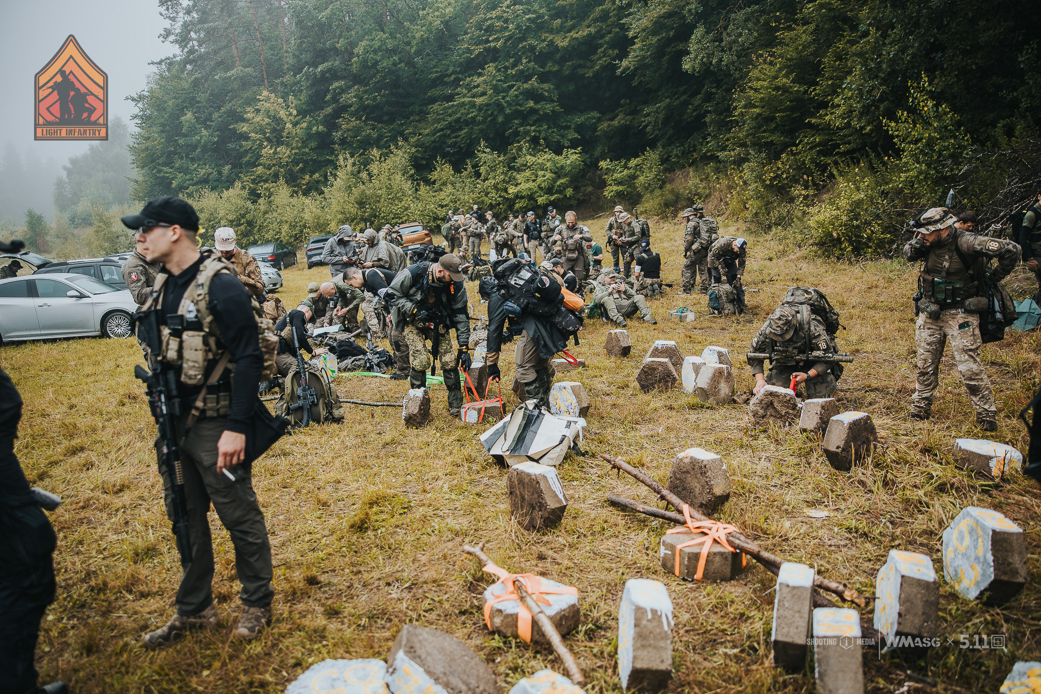 Fotorelacja z zawodów taktyczno-strzeleckich Lekka Piechota, kat. Lżejsza (11-12.07.2025)