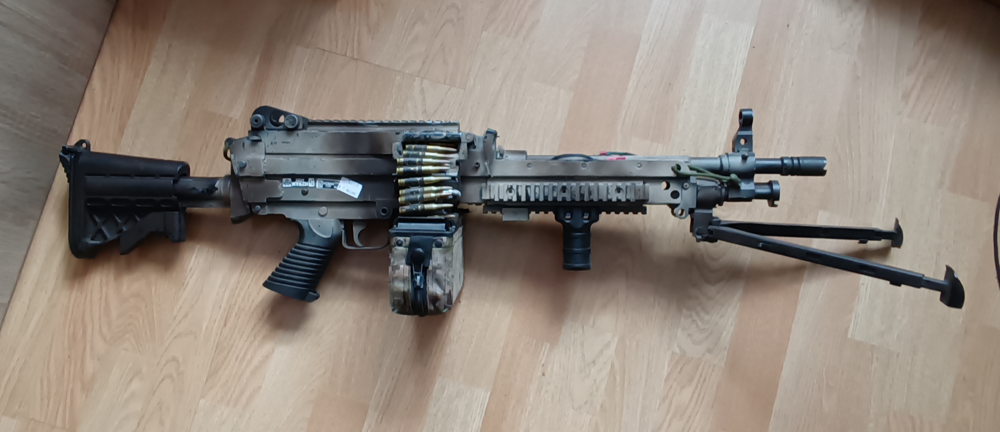 M249 CA + 2 mini boxy