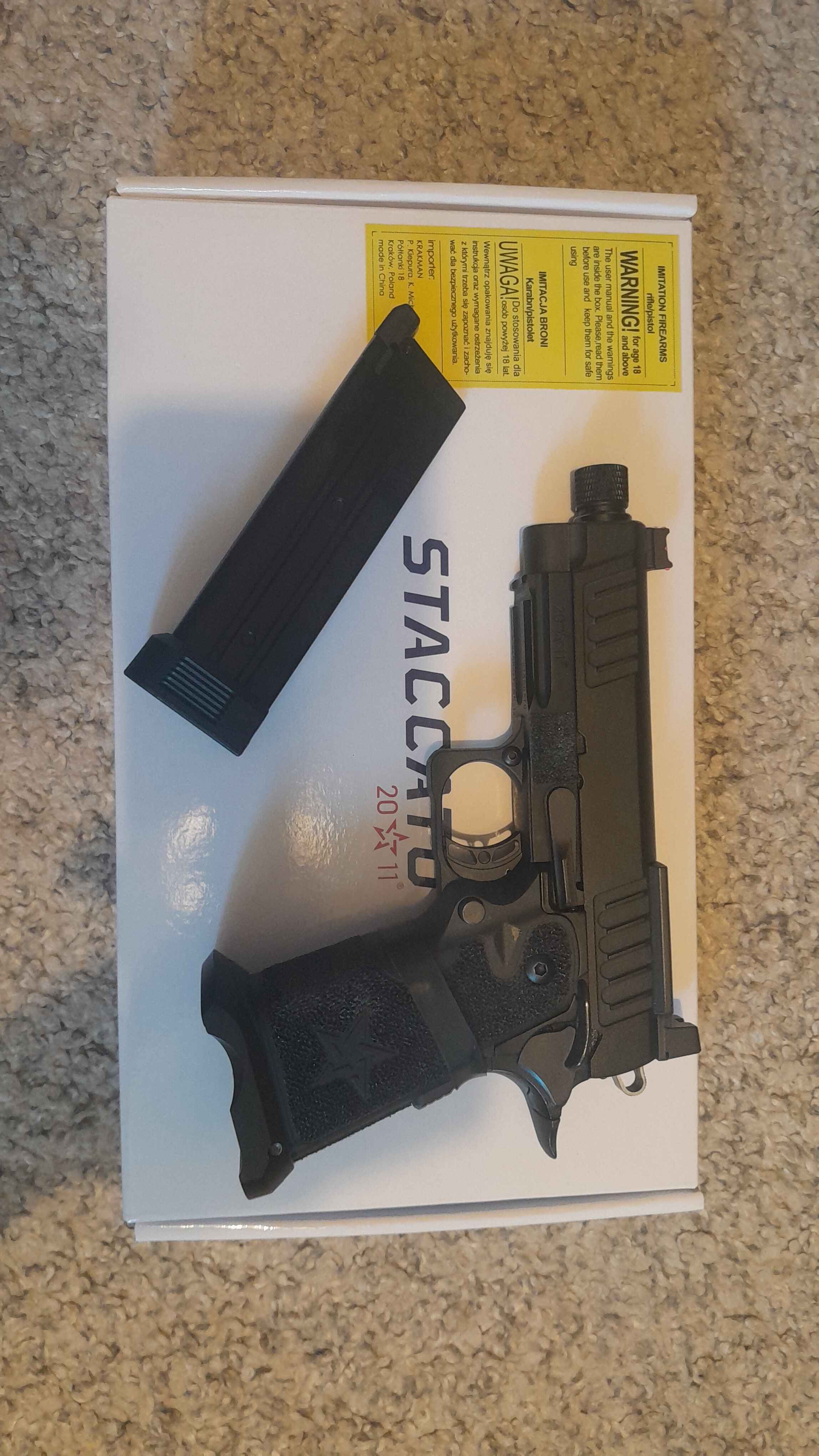 Hi-capa EMG/Army Armament Staccato C2 Upgraded