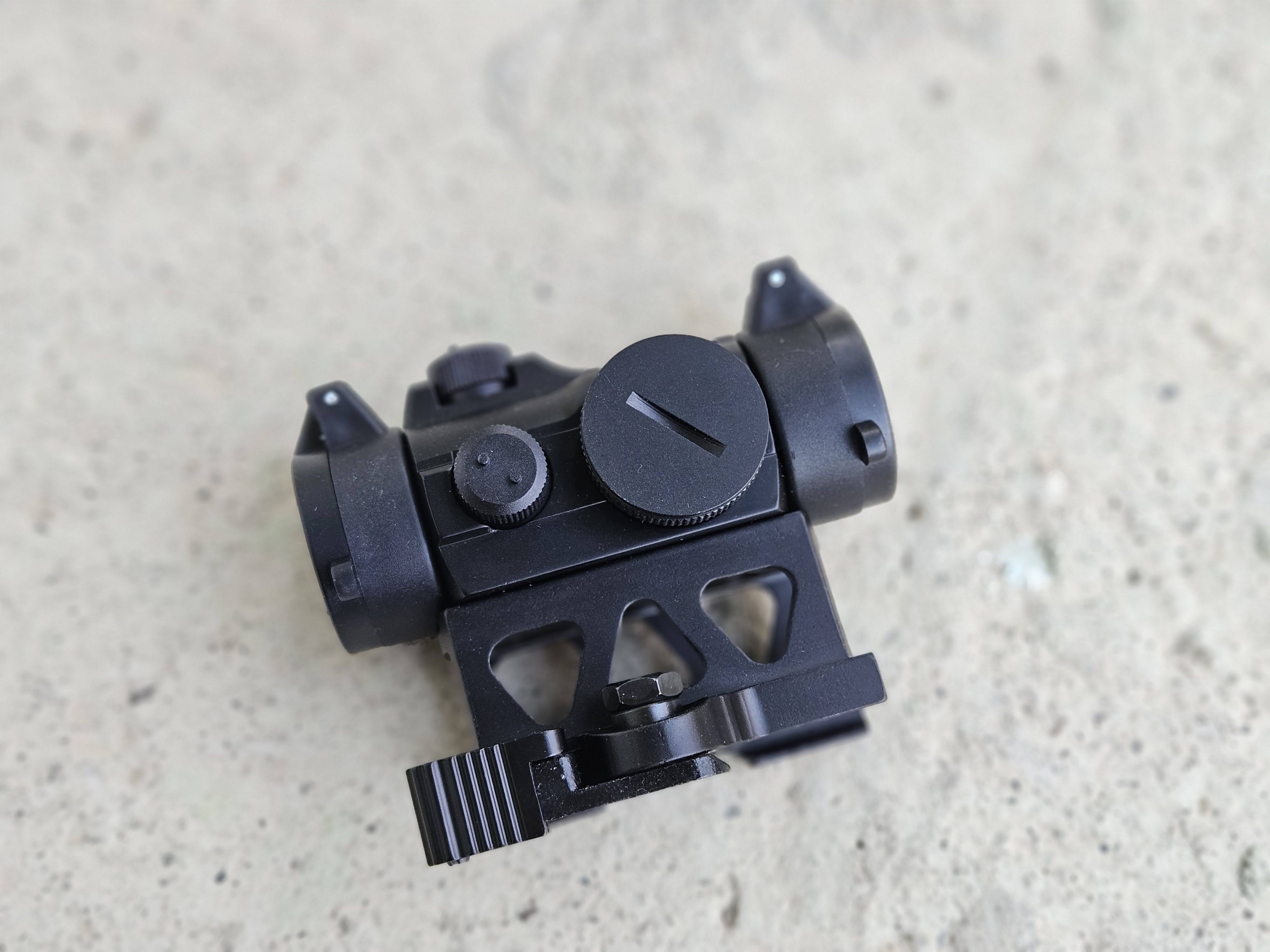 Kolimator AIM-O Aimpoint micro T1 replika, różne montaże wysoki, niski, QD