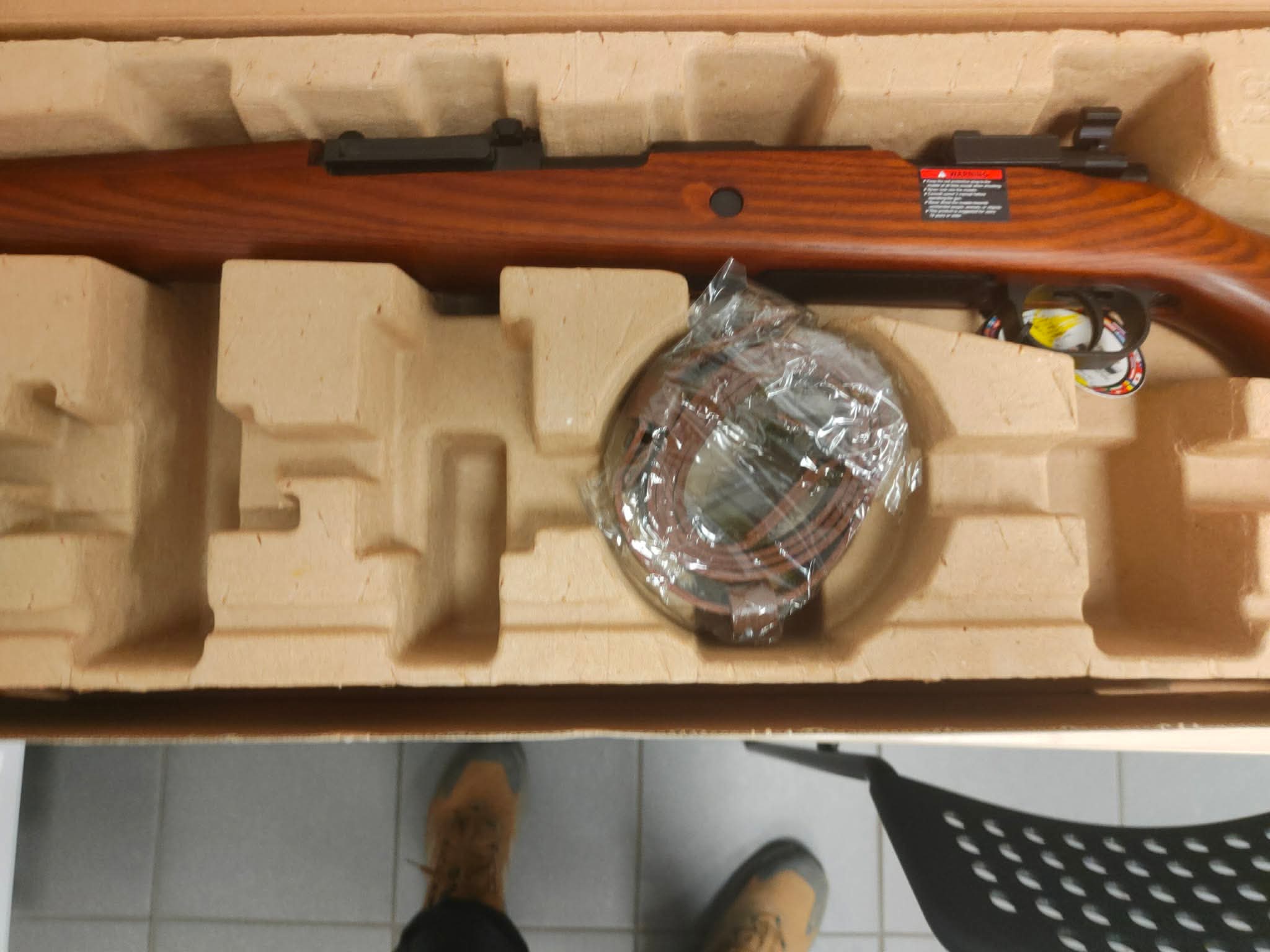 Kar98 g&g na łuski praktycznie nowy z wadą