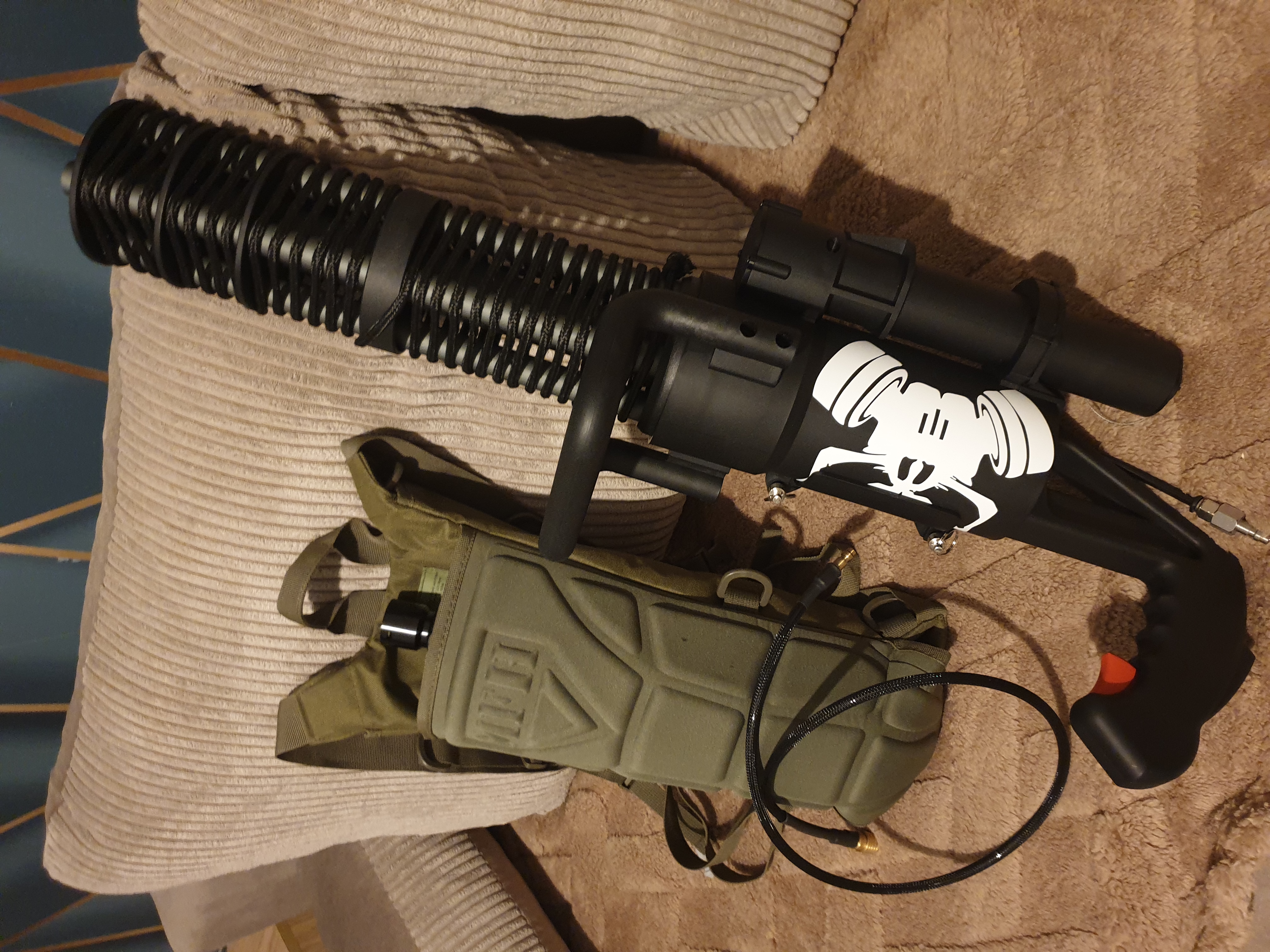 Microgun M132 plus butla carbon plus matka komplet HPA