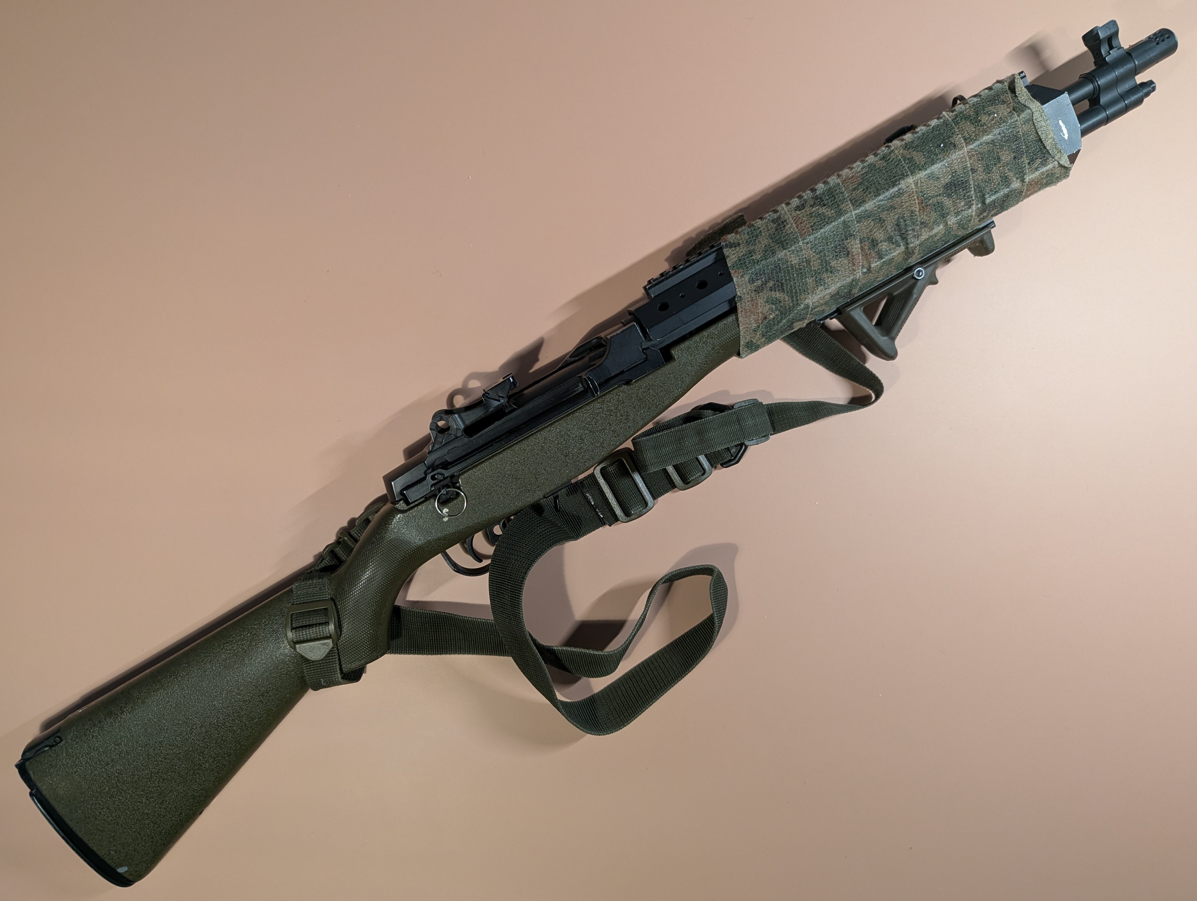 Replika M14 Socom CM.032A RIS preclufa Prometheus, Mosfet Gate Merf 3.2, zawieszenie MIWO, sprężyna M120