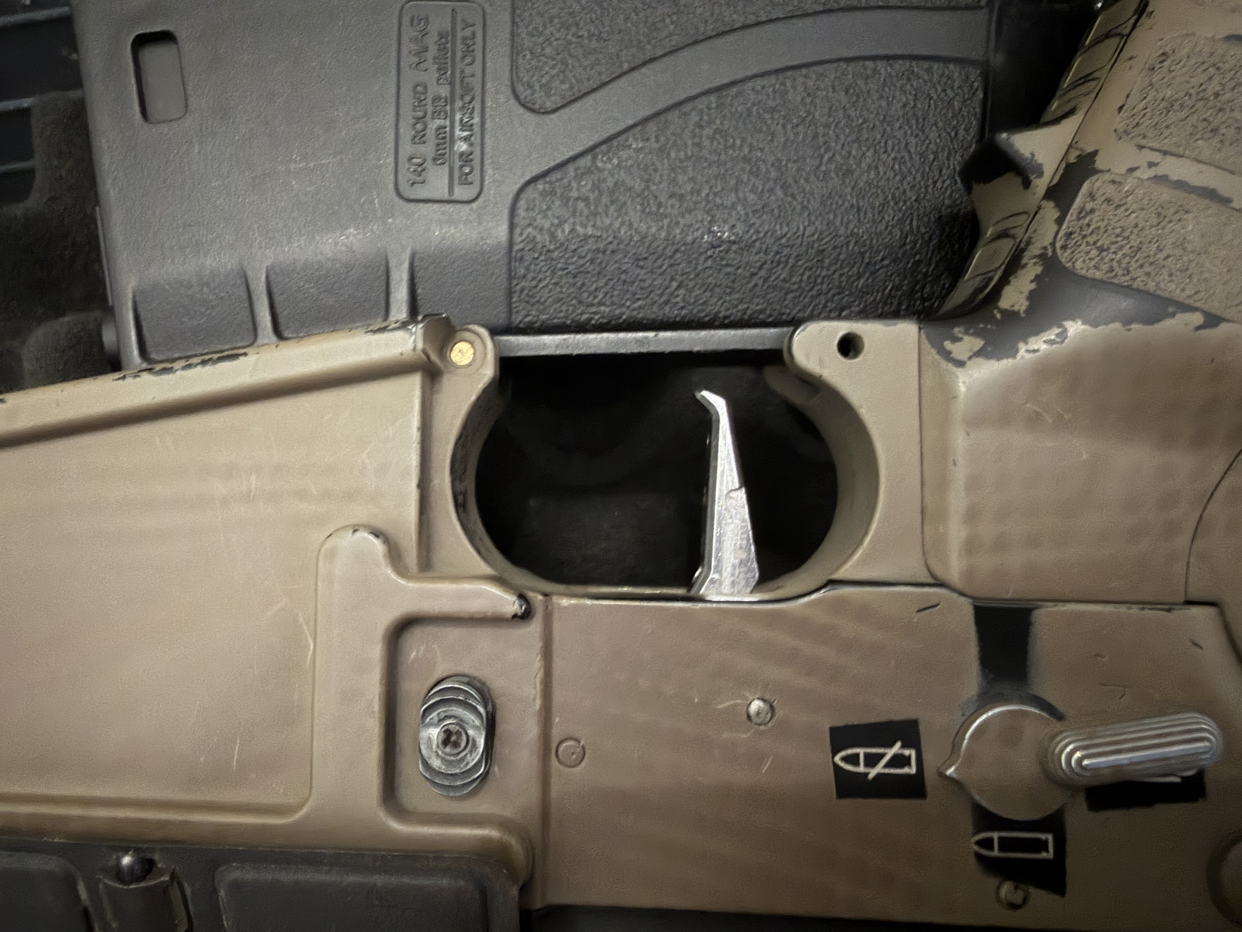 Zestaw hpa z repliką M4 TWS od KWA + regulator + butla + mamba + magazynki