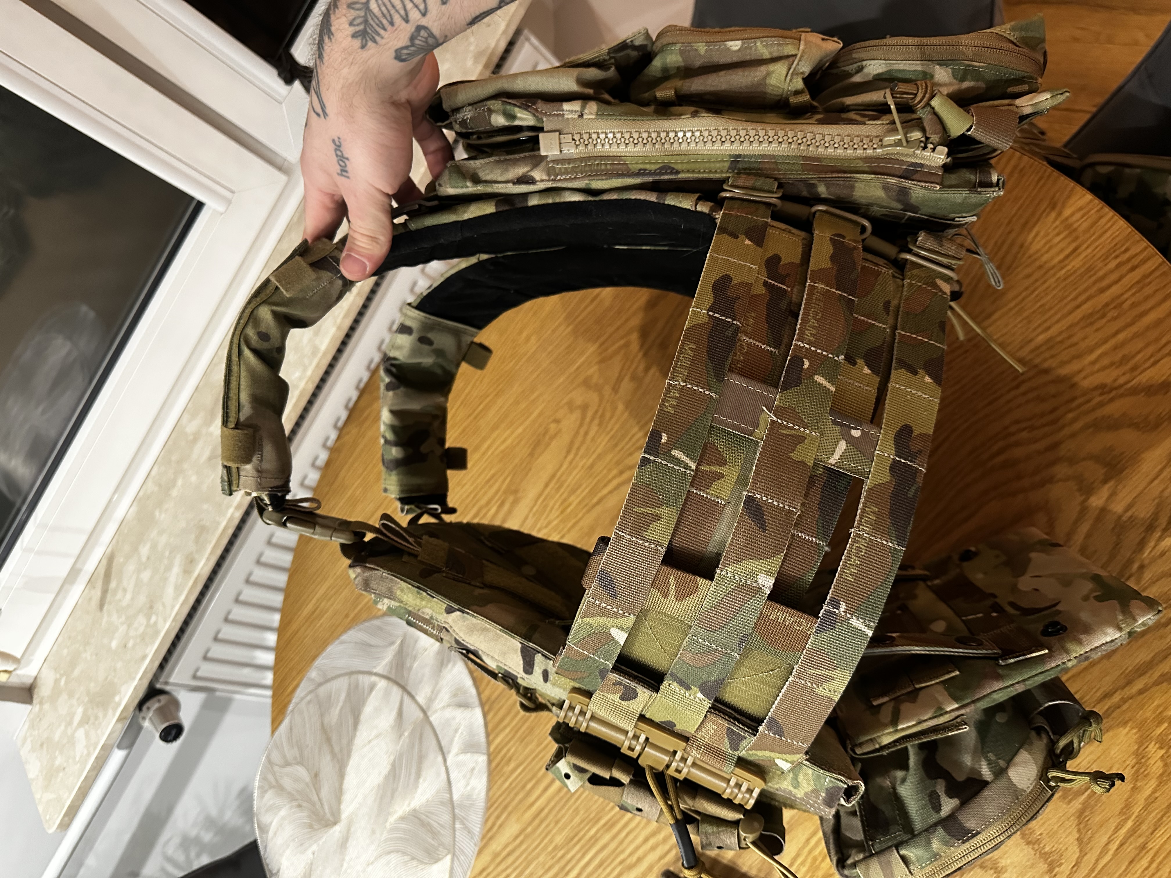 Crye precision avs mbav shekkin harness L devgru CAG Jpc spc