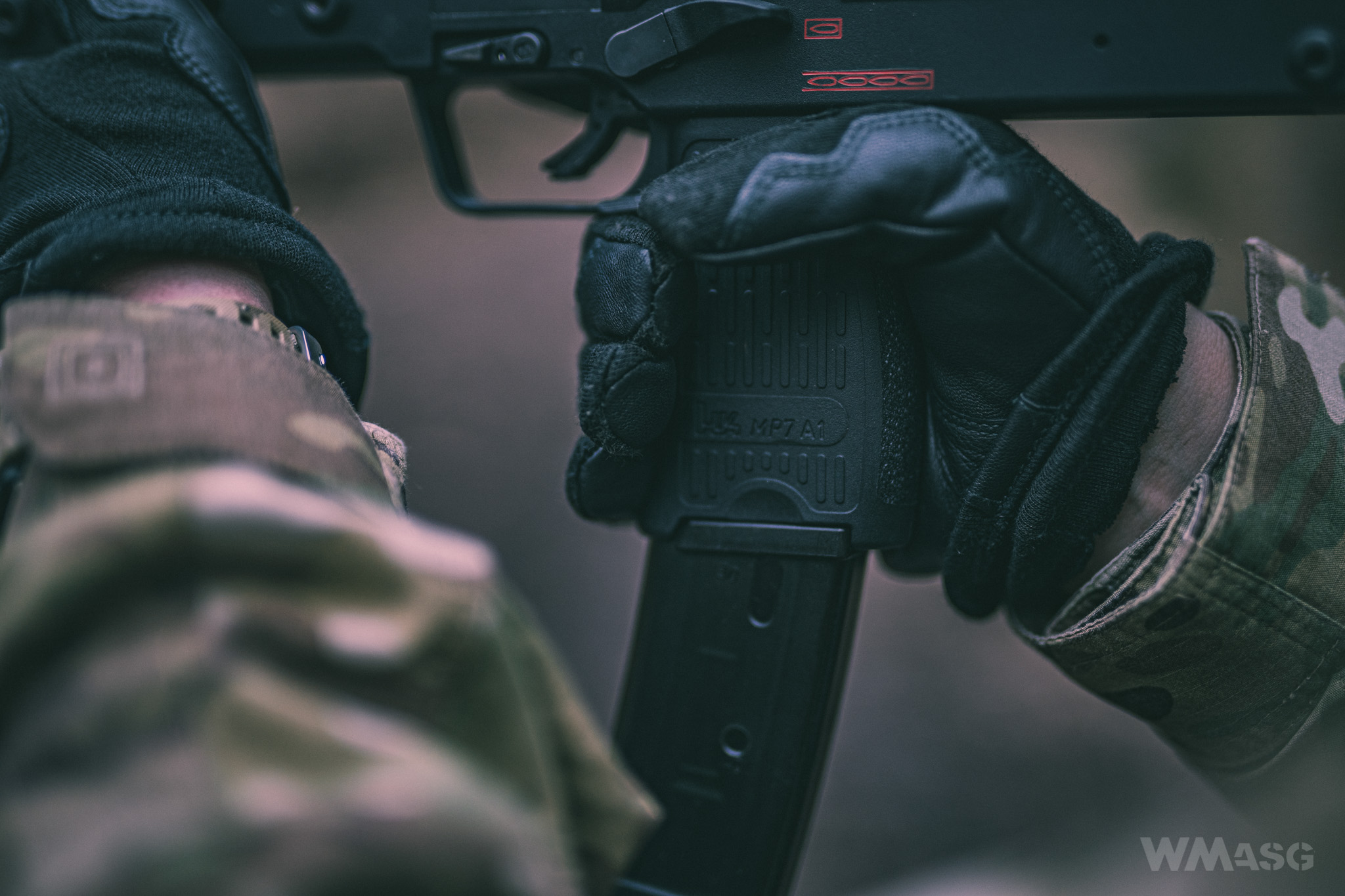 HK MP7A1 AEG - UMAREX/VFC- w terenie