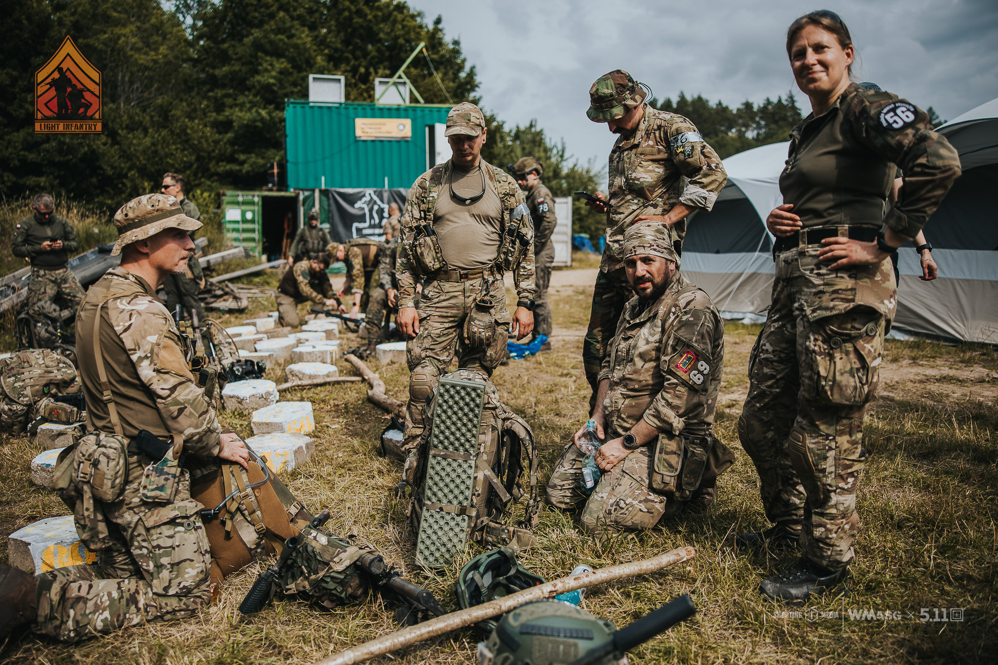 Fotorelacja z zawodów taktyczno-strzeleckich Lekka Piechota, kat. Lekka i MILSIM (18-20.07.2025)