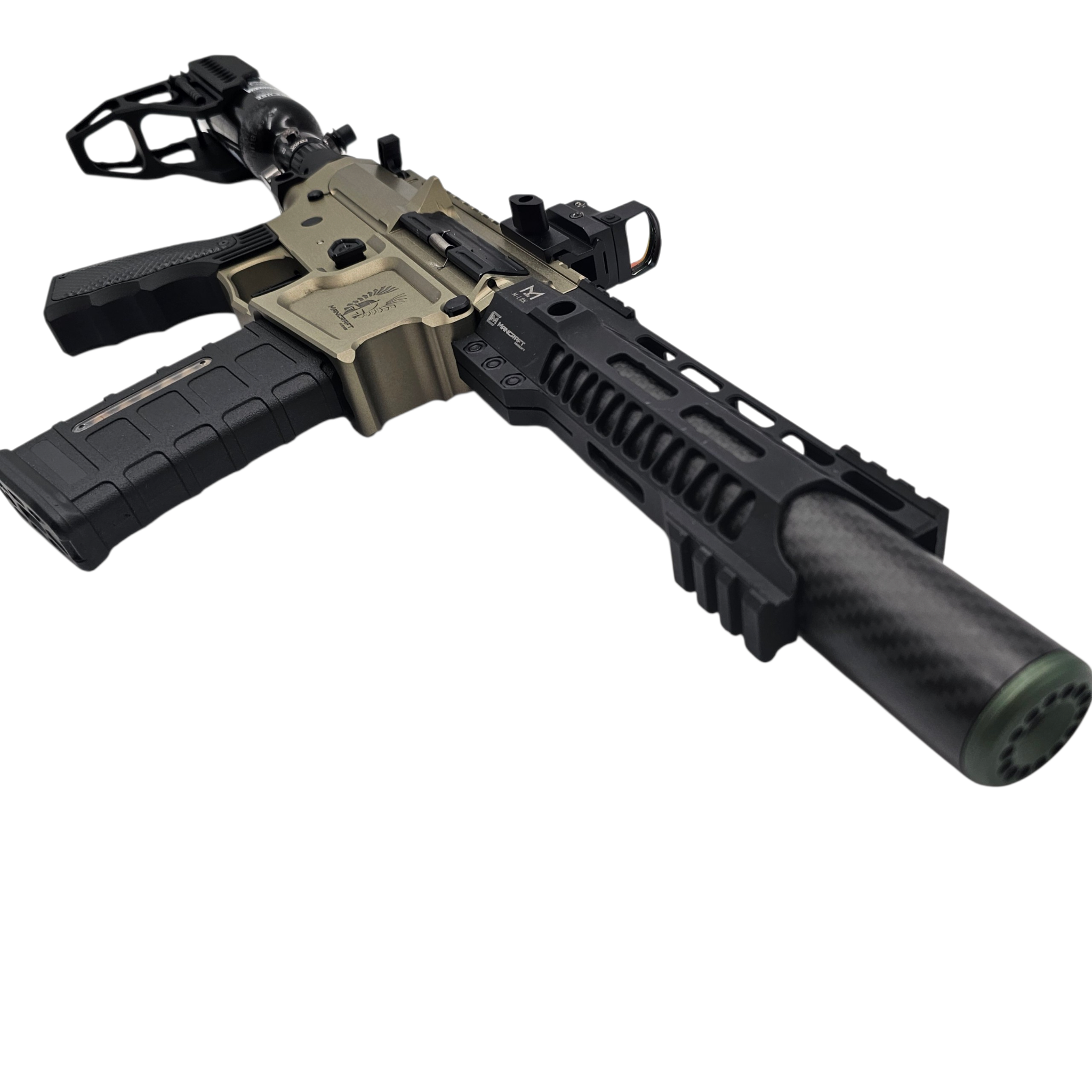 M4 FULL CNC Mancraft, Kolba HPA, Sparklabs Wolf, MAXX. + Drugi front + lufa.