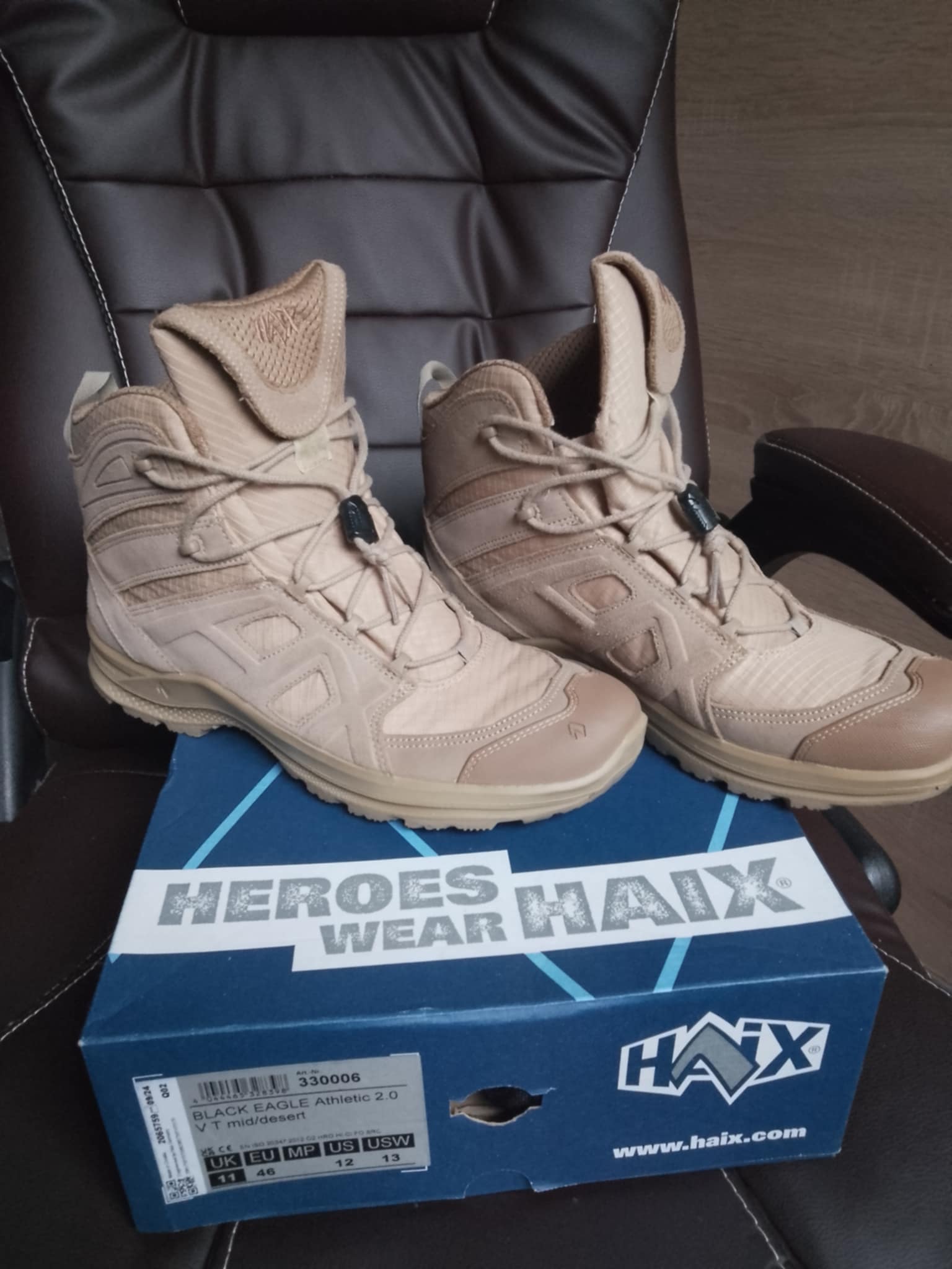 Haix Black Eagle Athletic 2.0 V T mid/desert