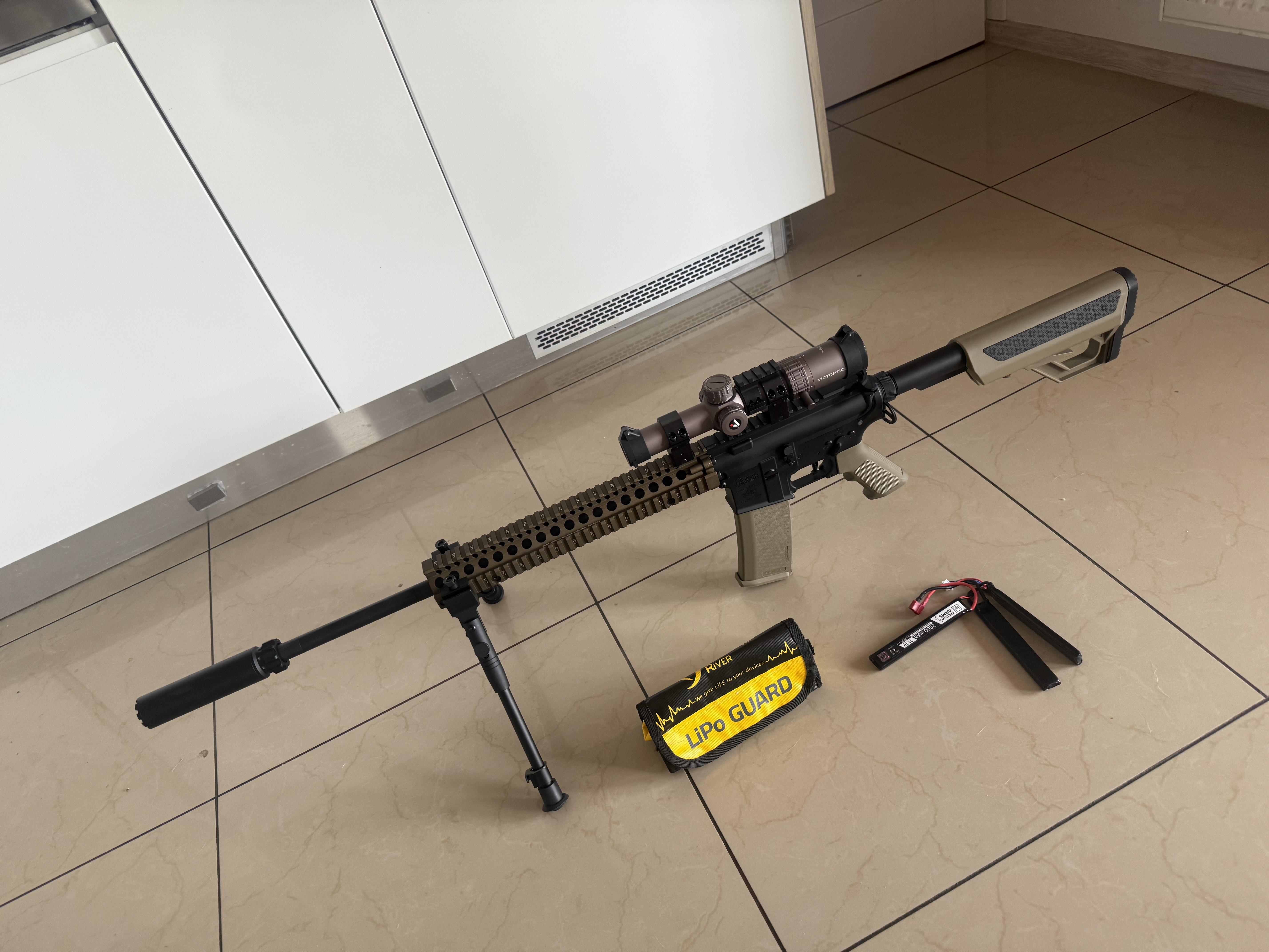 Karabin DMR na bazie ASG Specna Arms Daniel Defense® MK18 SA-P26 Prime™.