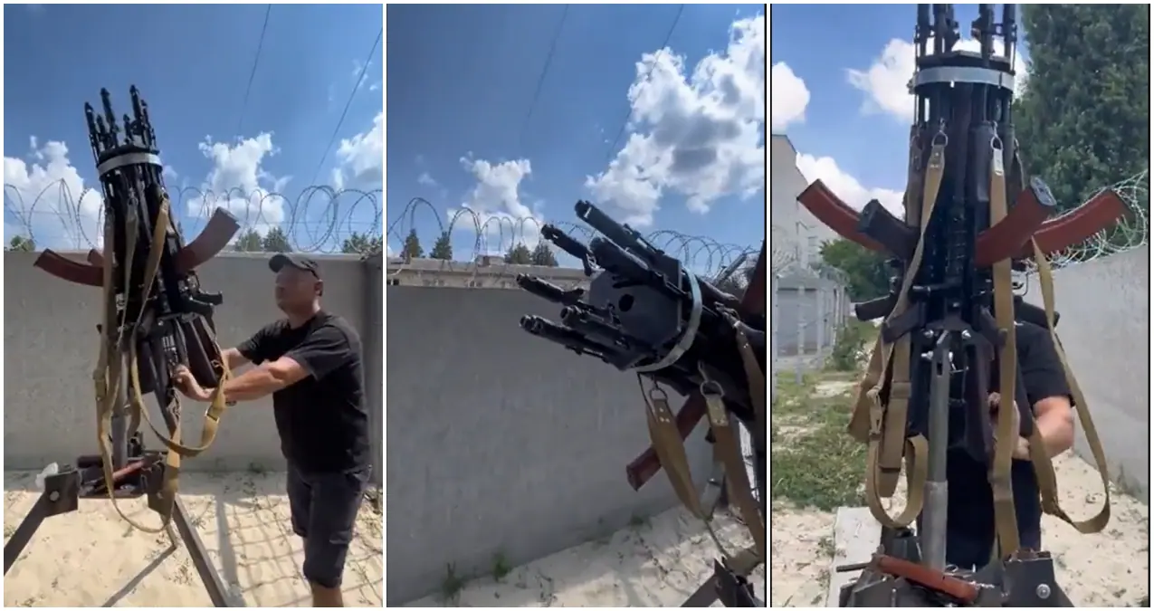 A curious solution for combating drones