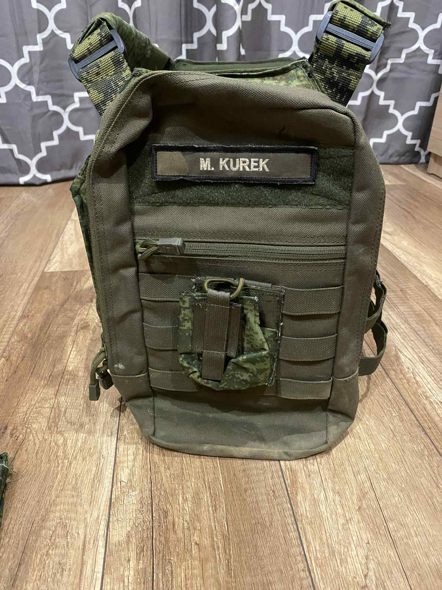 MASKAŁAT AWT SUMRAK CYFROWA FLORA I PLATE CARRIER HANDMADE