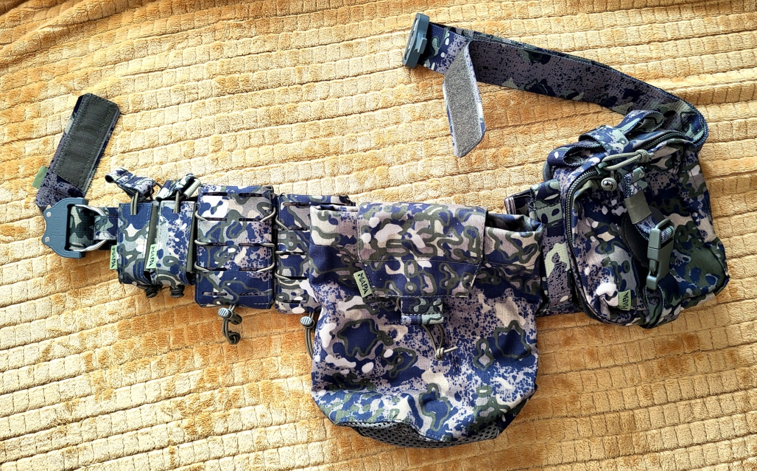 !LICYTACJA BEZ CENY MINIMALNEJ! MAPA PAS COBRA, ŁADOWNICE MAG, APTECZKA, WOREK ZRZUTOWY (MASKPOL)