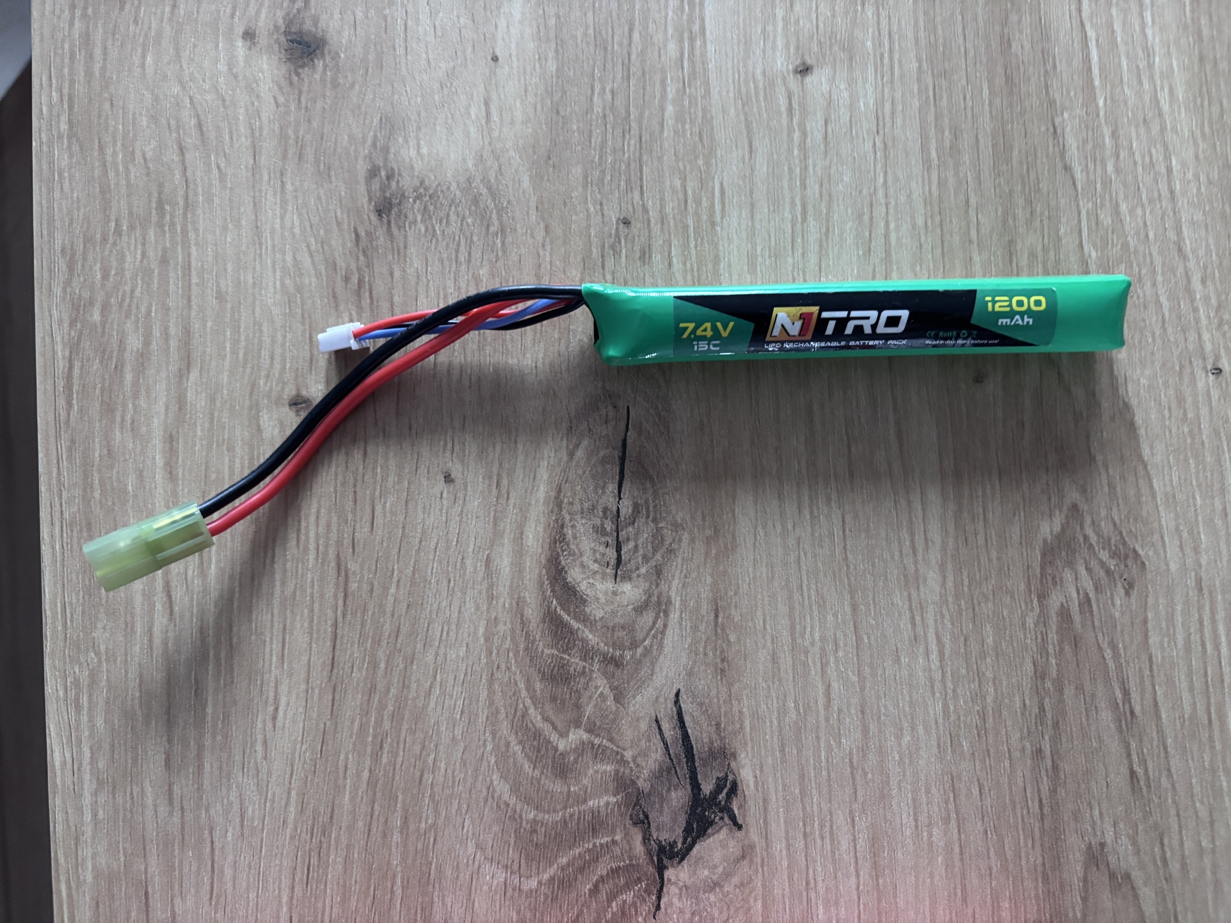 Bateria LiPO 7,4 1200 mah