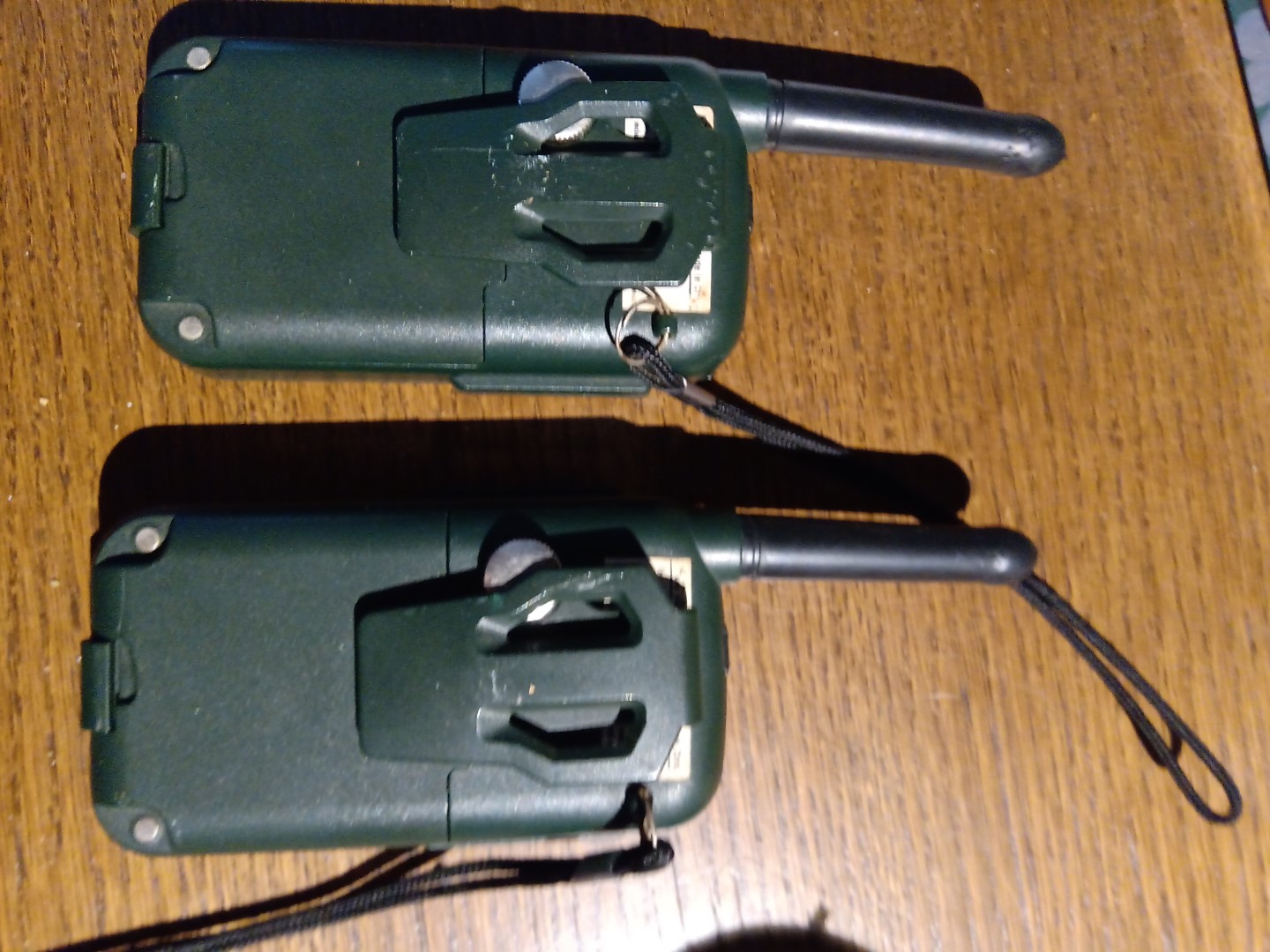 walkie talkie PMR zielone