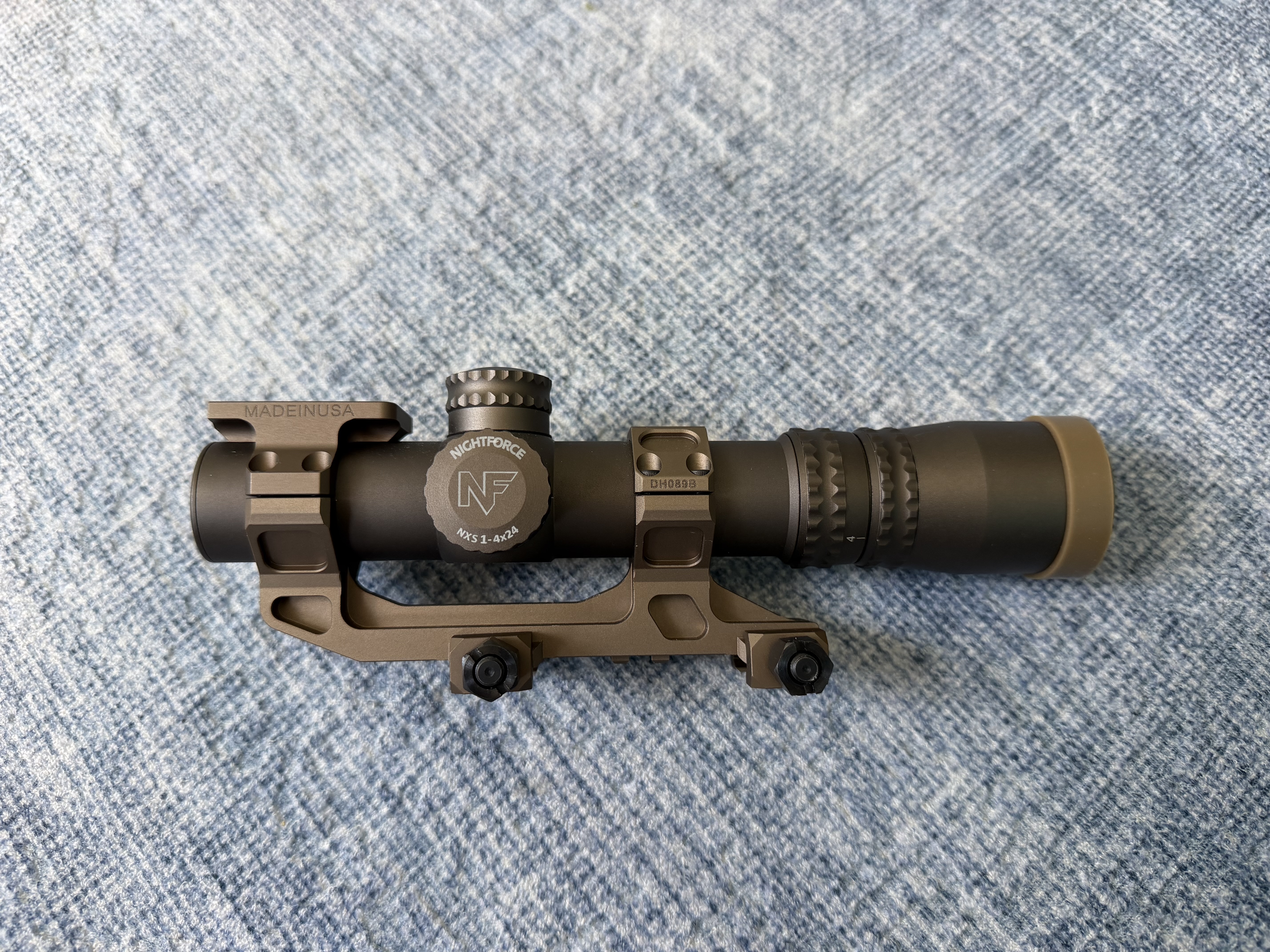 Nightforce 1-4x24 LPVO + RMR Adapter