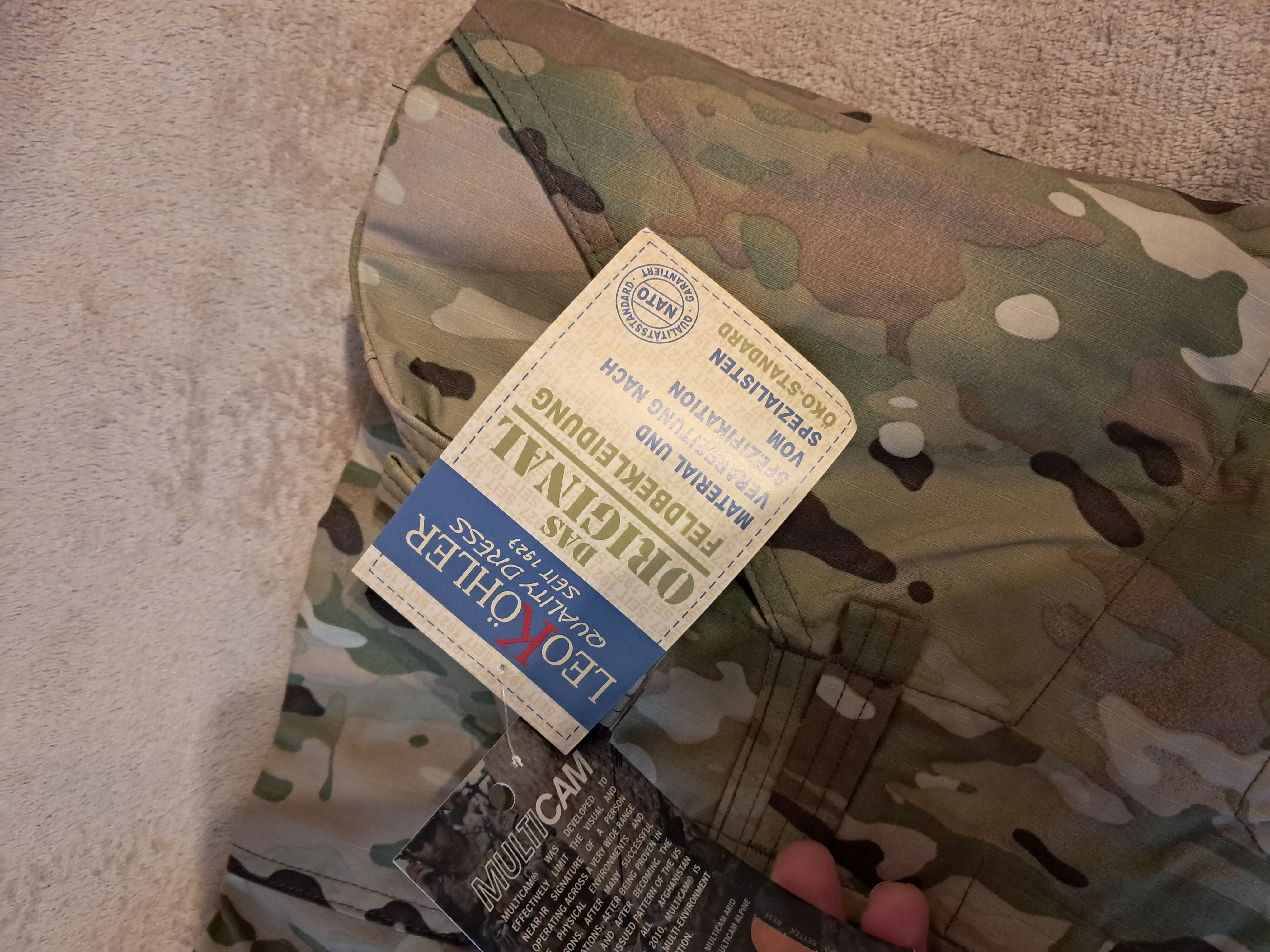 Sprzedam Nowe Spodnie Leo Köhler Explorer - Multicam