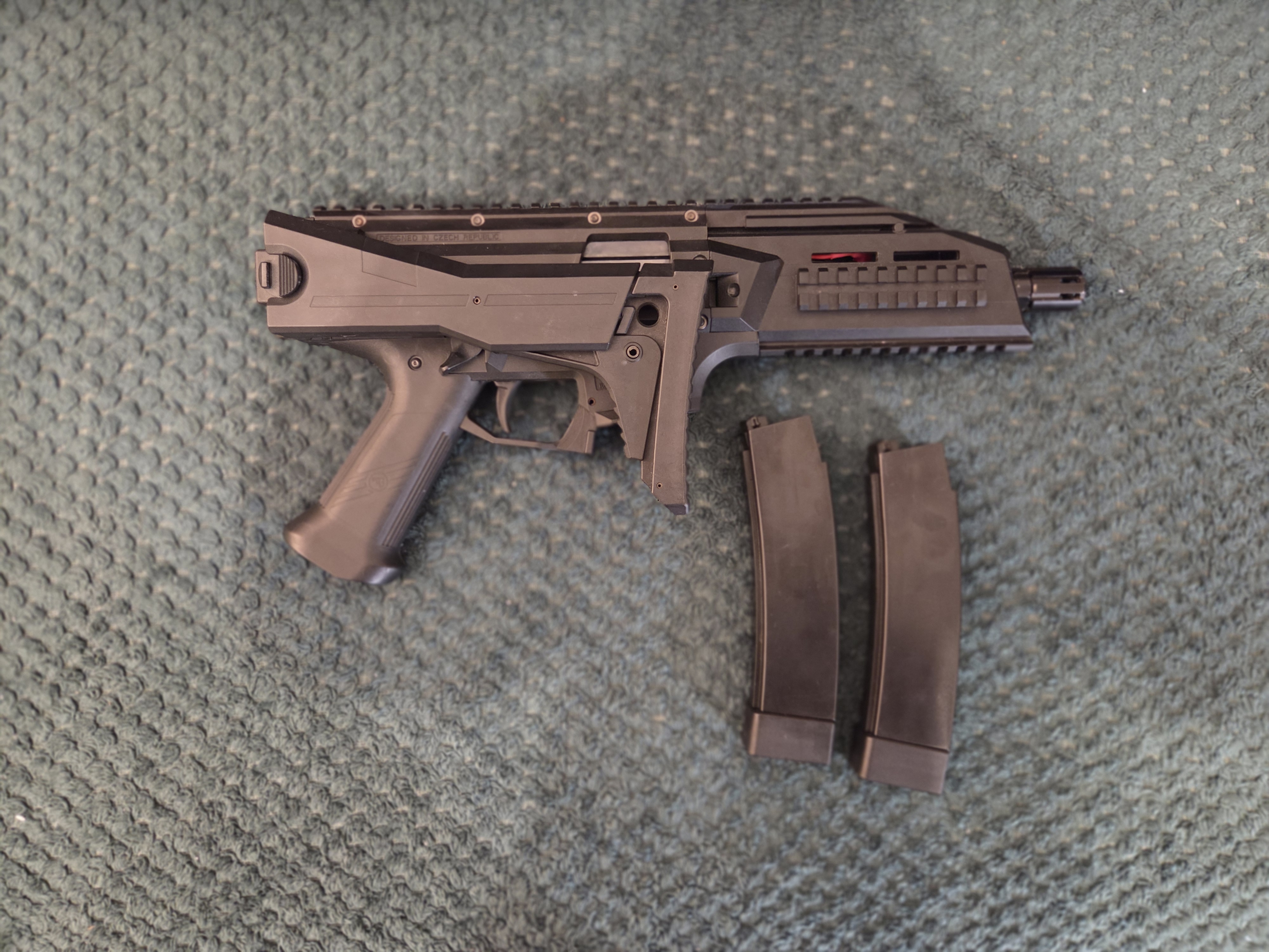 CZ Scorpion EVO 3 A1 SHS 16:1, ~1,1 J 0,28g