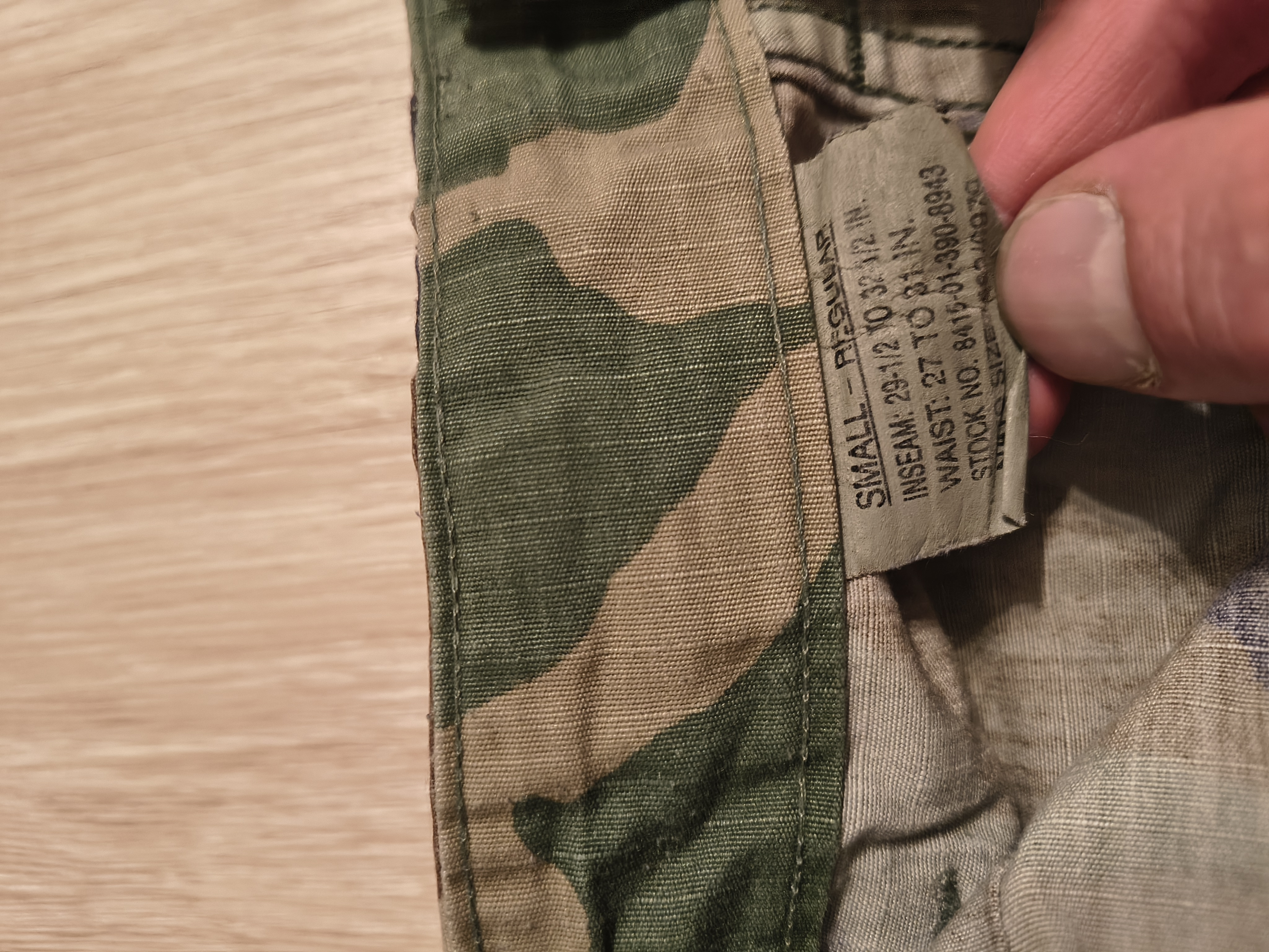 Spodnie BDU kontrakt.