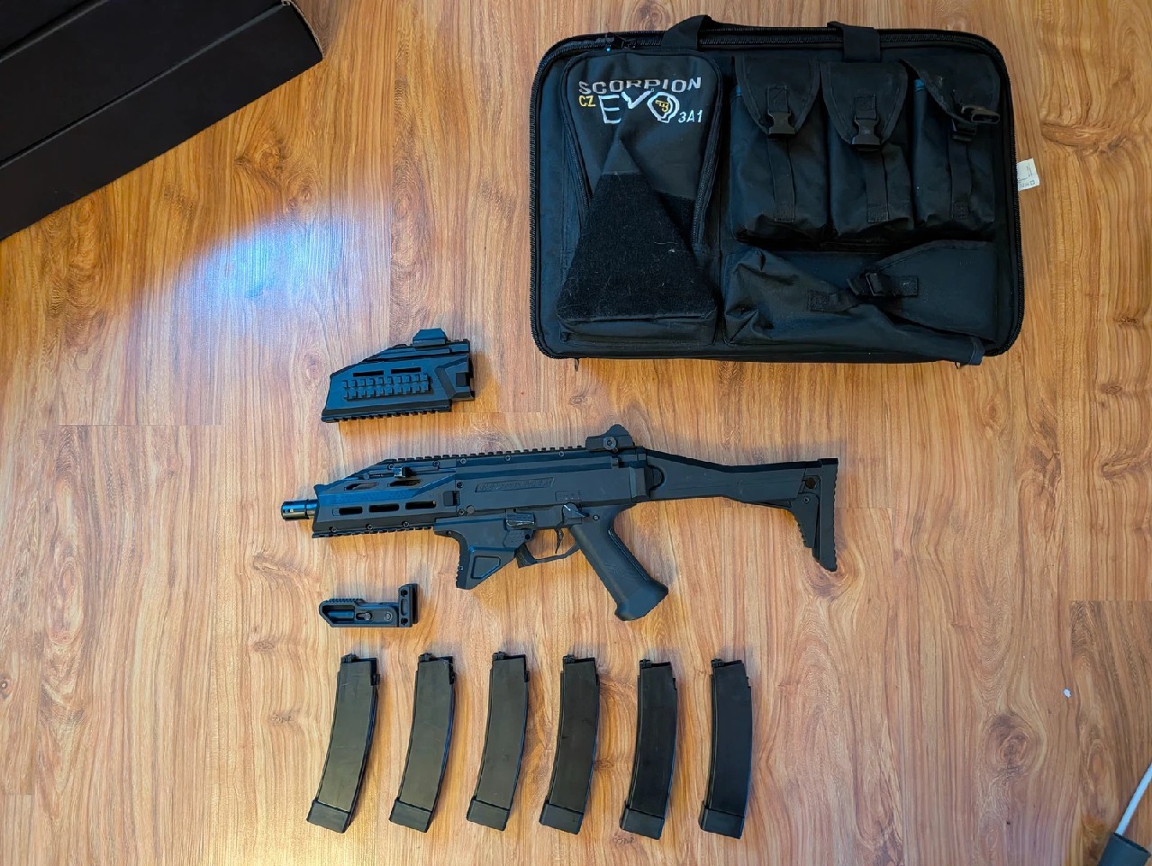 Tuning CQB ASG CZ Scorpion Evo 3A1 Zestaw