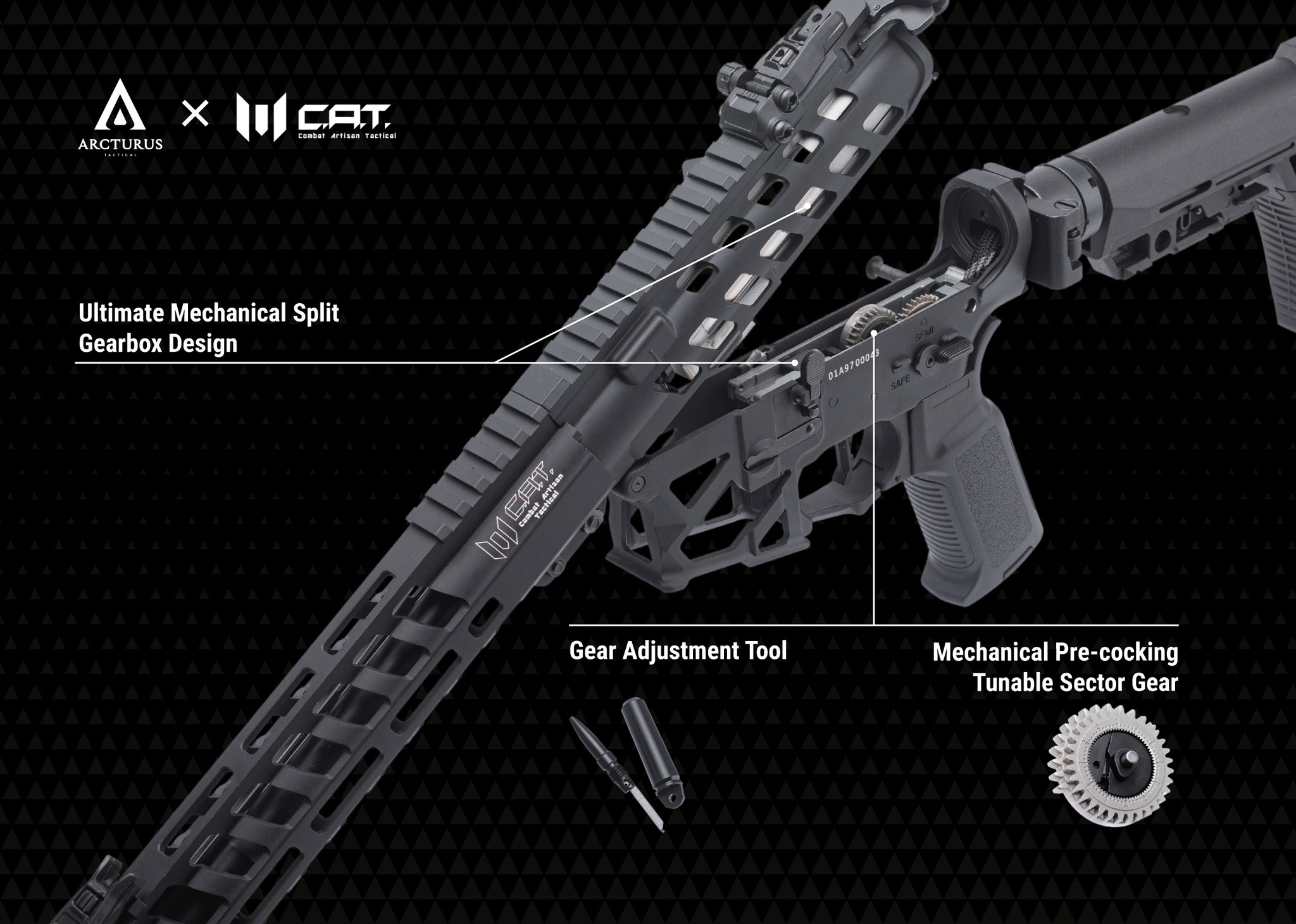 The C.A.T series i.e. replicas from Arcturus Tactical and Spark