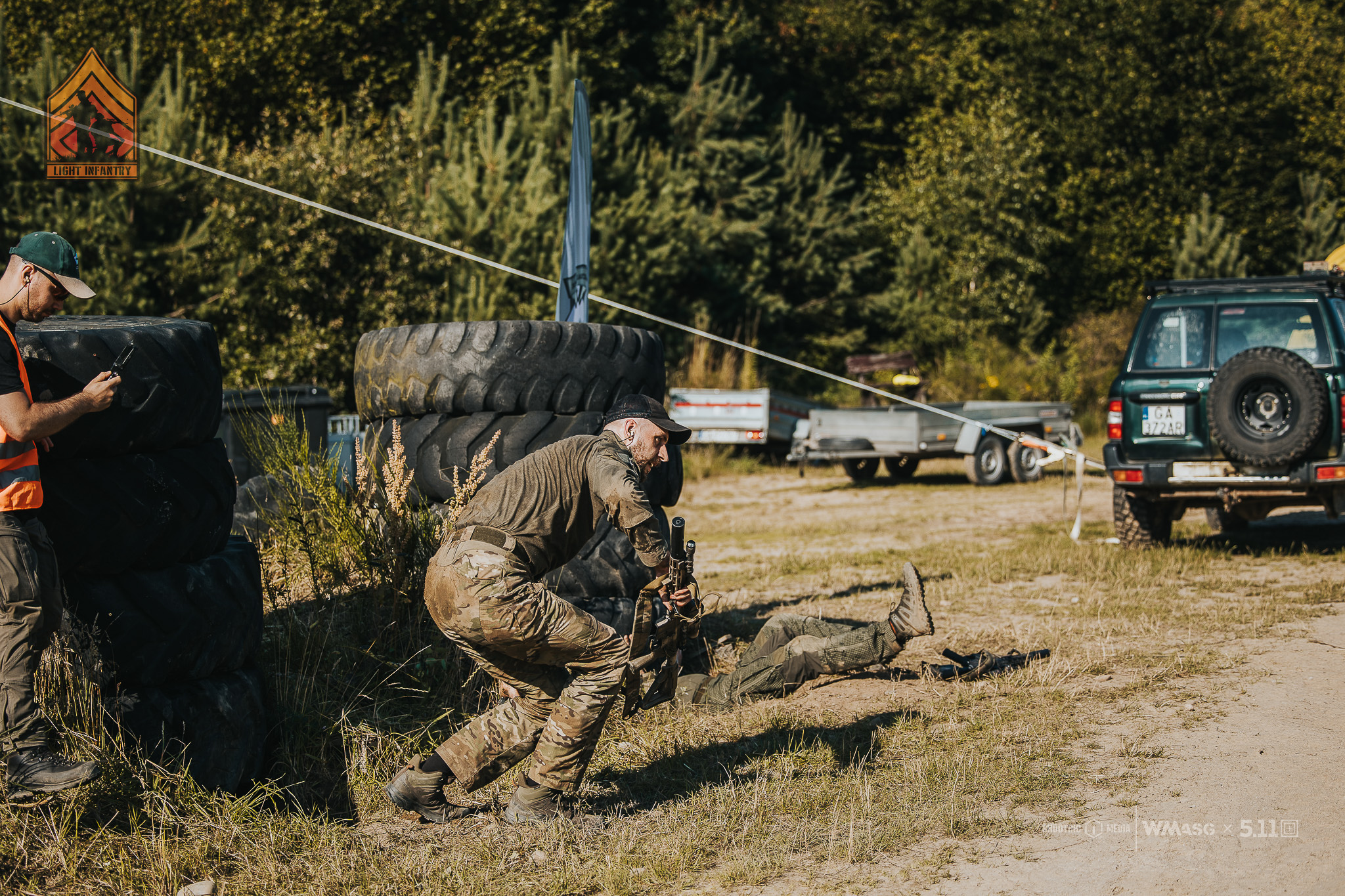 Fotorelacja z zawodów taktyczno-strzeleckich Lekka Piechota, kat. Lekka i MILSIM (18-20.07.2025)