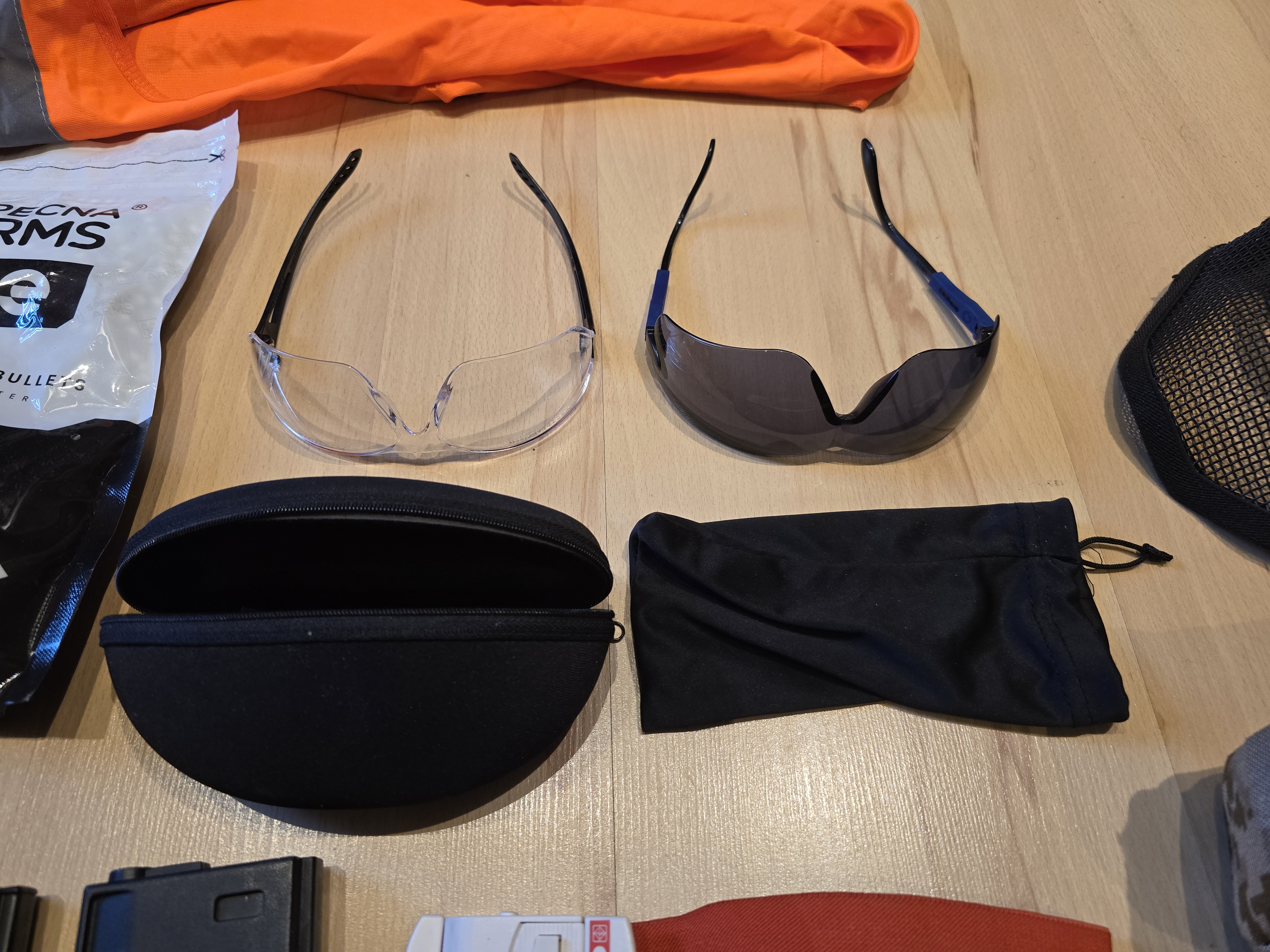 Okulary ochronne 2 sztuki