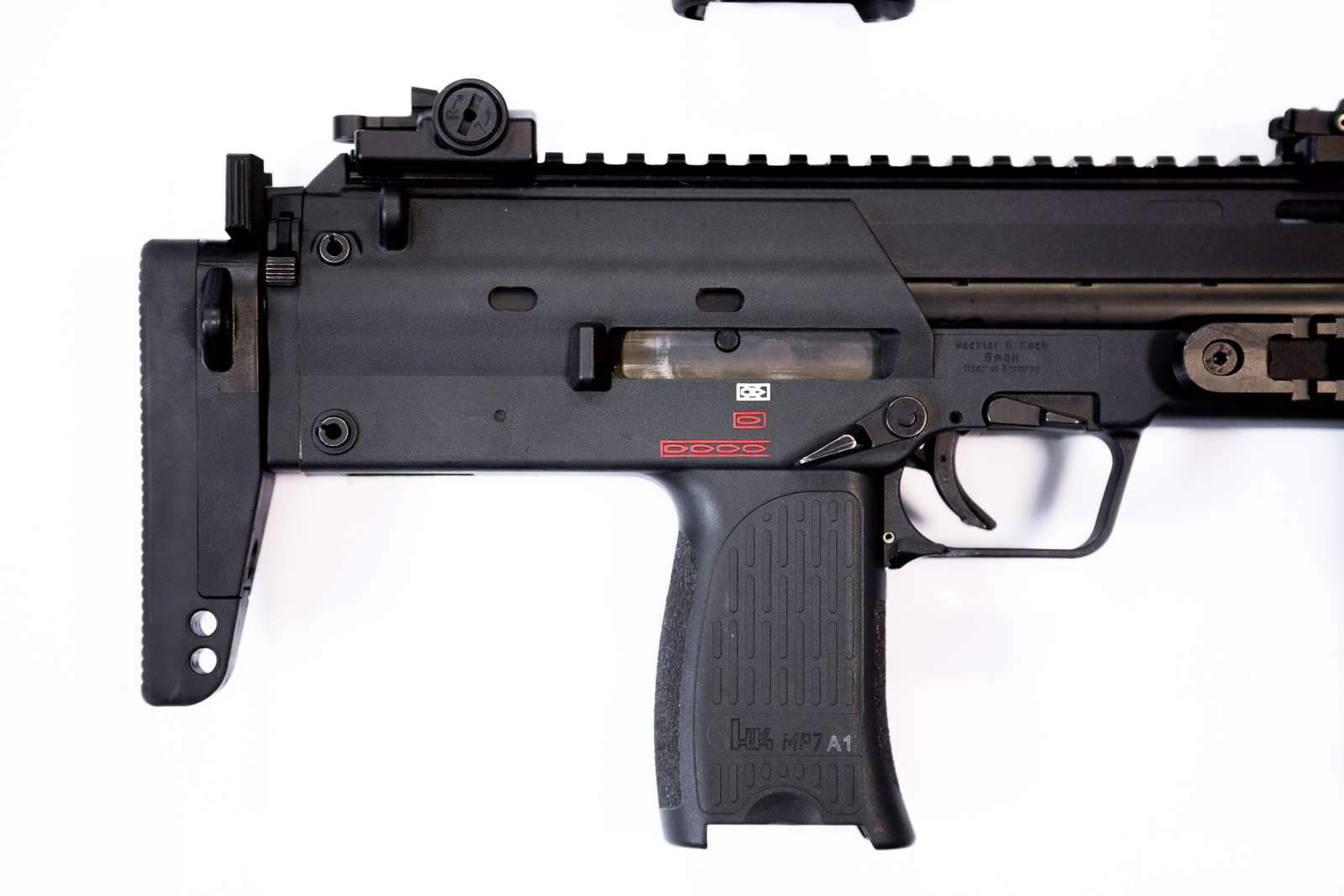 HK MP7A1 AEG - Umarex/VFC vs. palny HK MP7A1