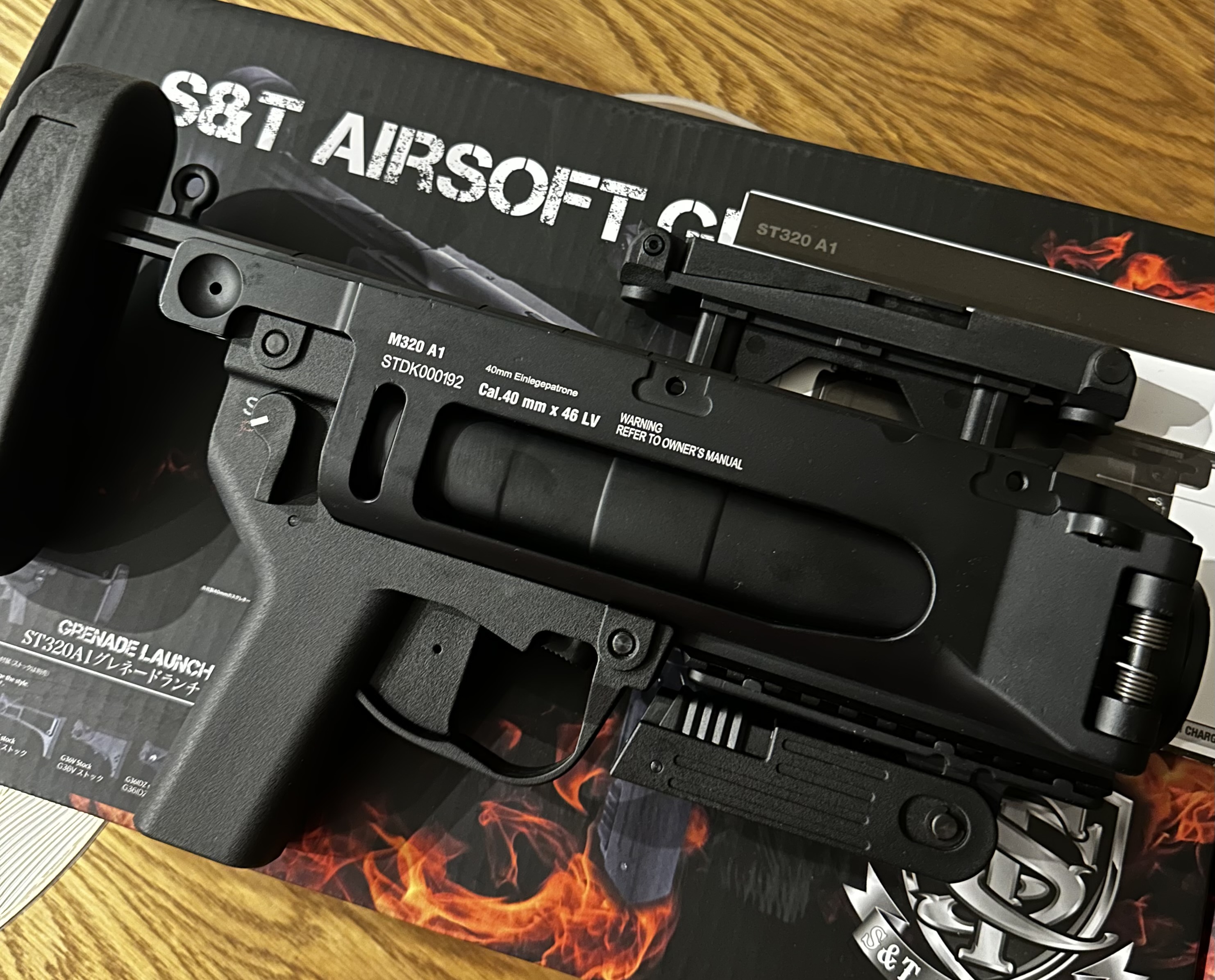 Nowy granatnik s&t m320 Hk heckler koch Asg 40mm gbb