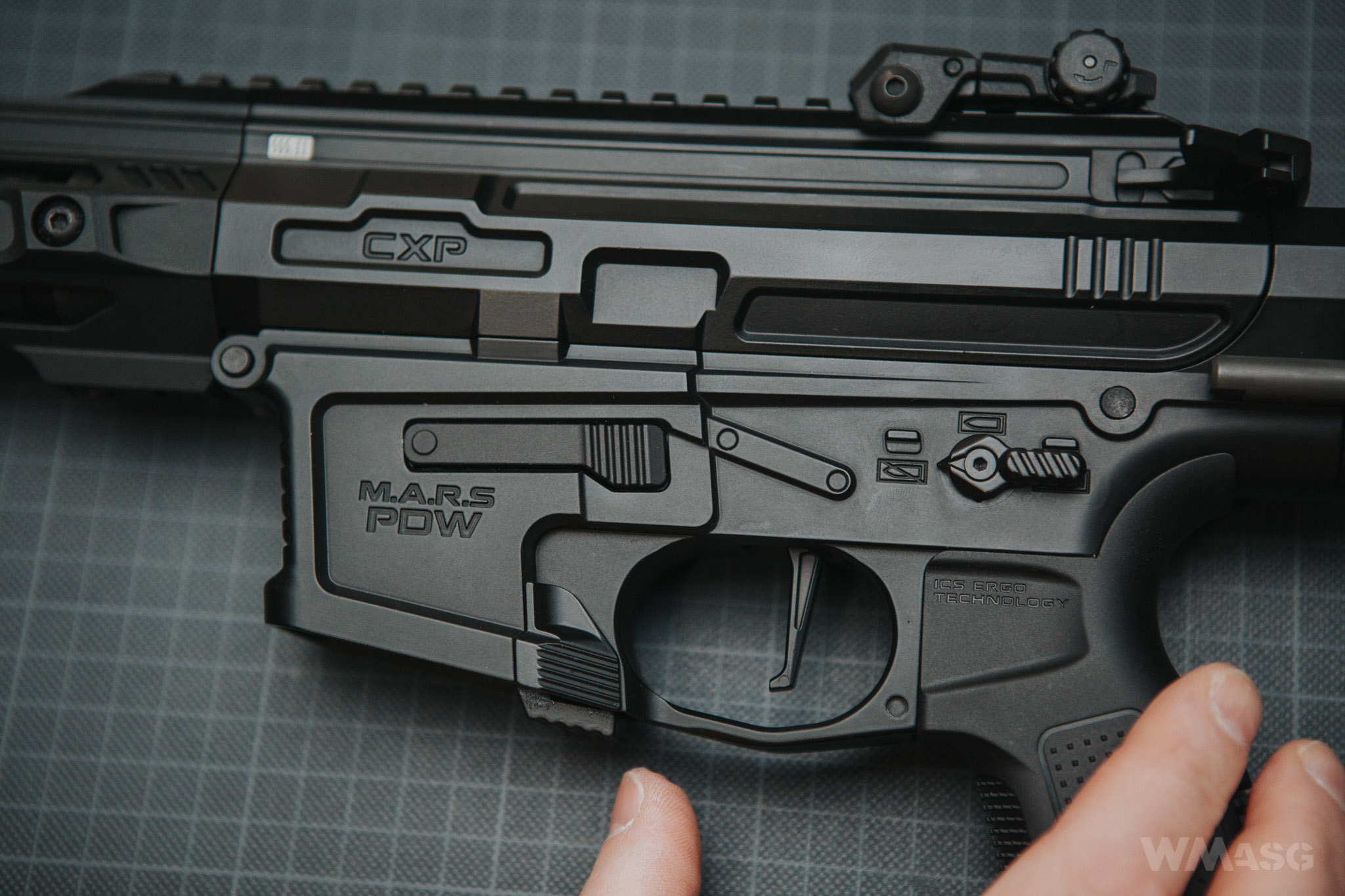 ICS CXP-MARS PDW9 z zewnątrz