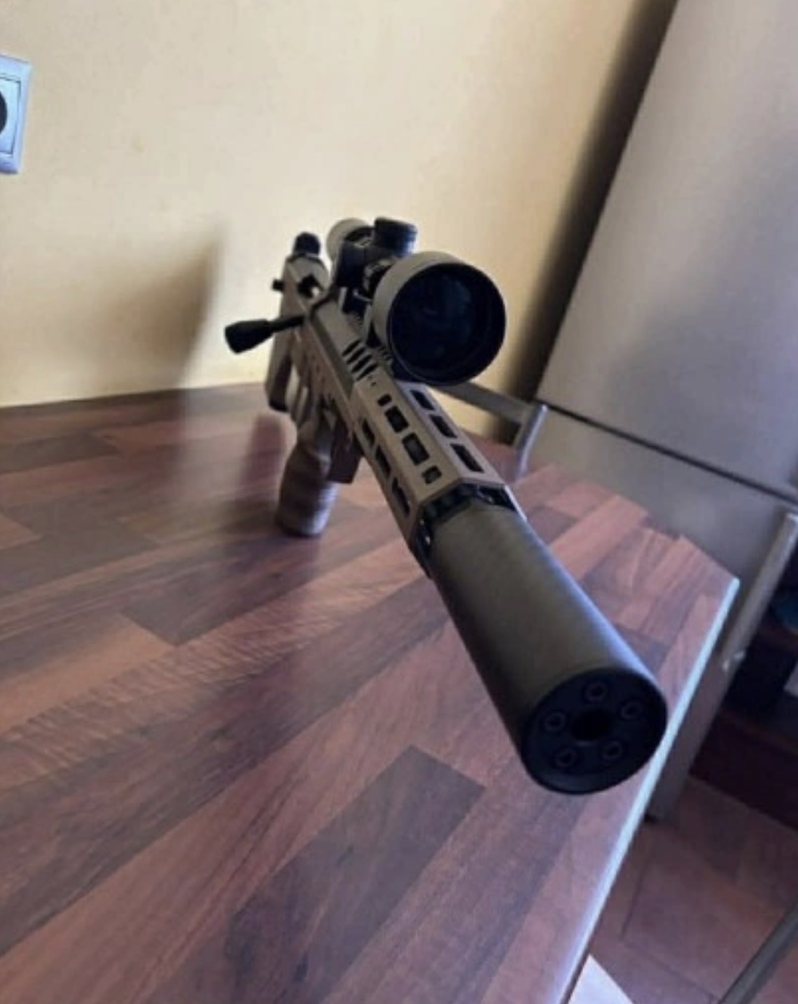 Replika karabinu snajperskiego srs silverback ASG TUNING/CUSTOM