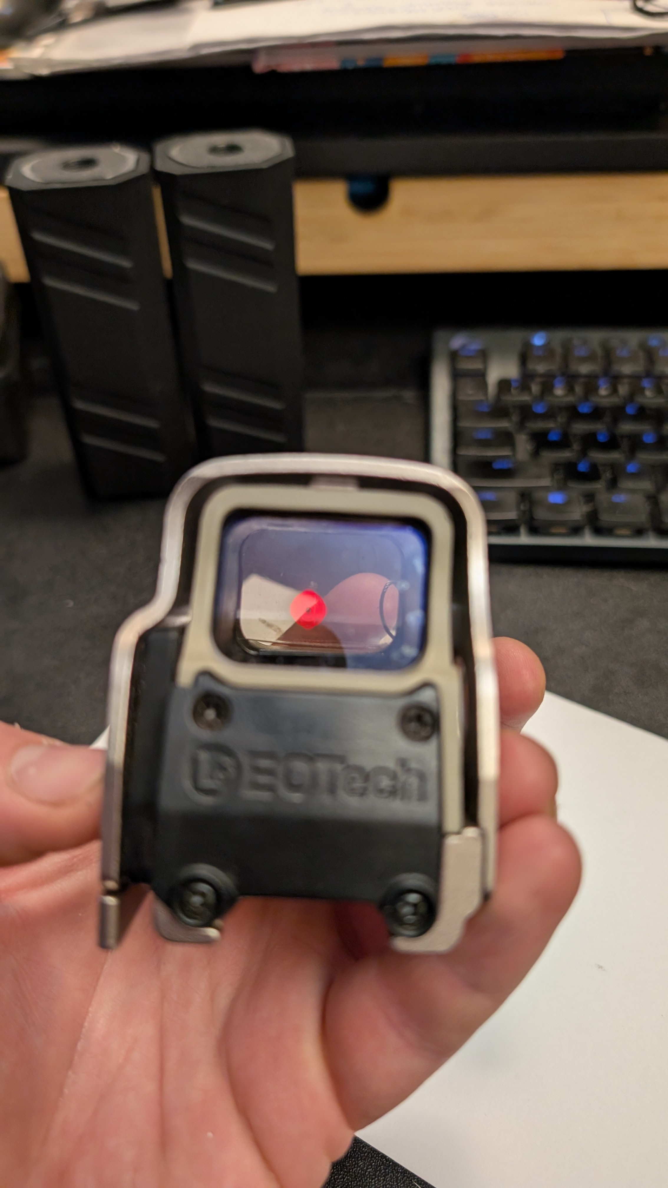 Kolimator do ASG - EOTECH 558 + oslona i bateria