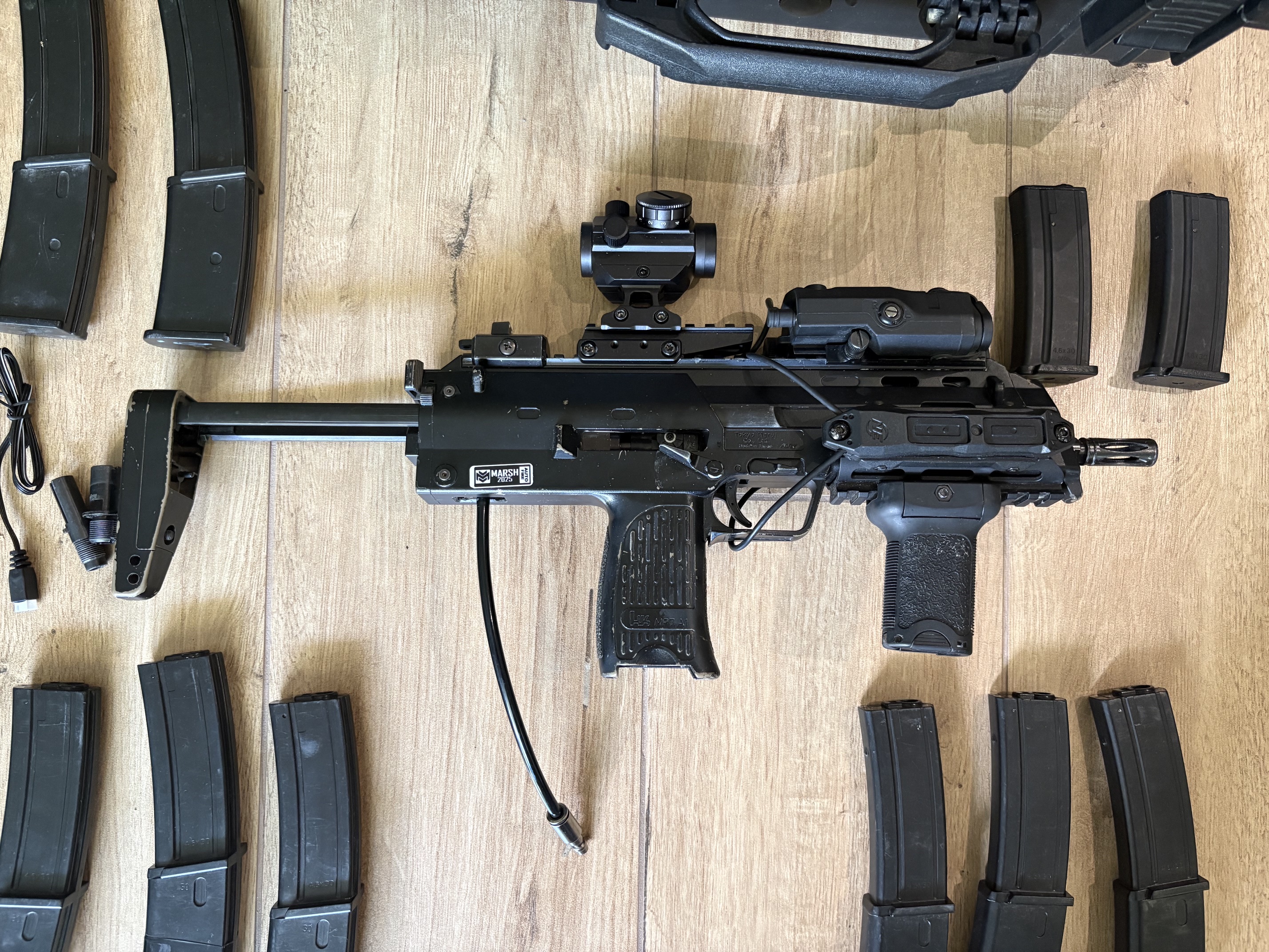 Mp7 hpa, tokyo marui, zestaw