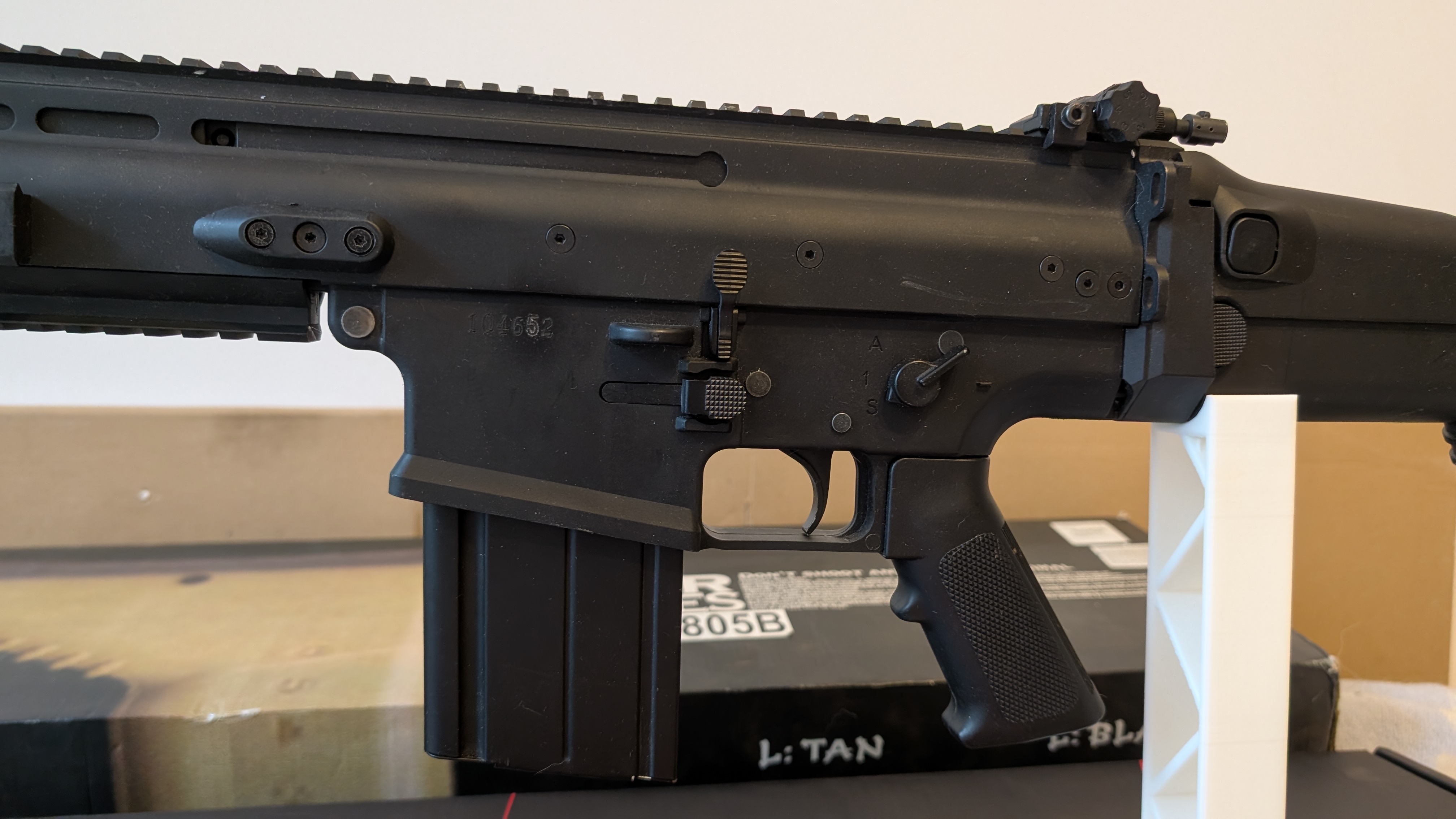 FN SCAR HEAVY, black, D-Boys, BY-805B, SC-02B