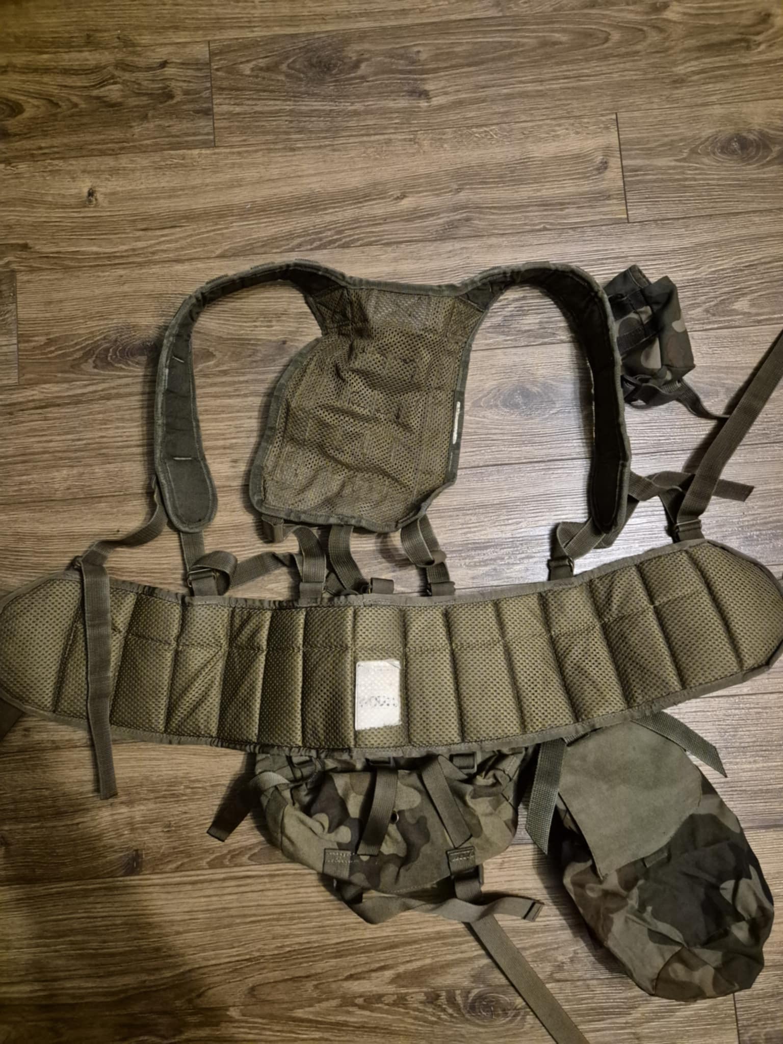 Pasoszelki miwo z chlebakiem i workiem zrzutowym