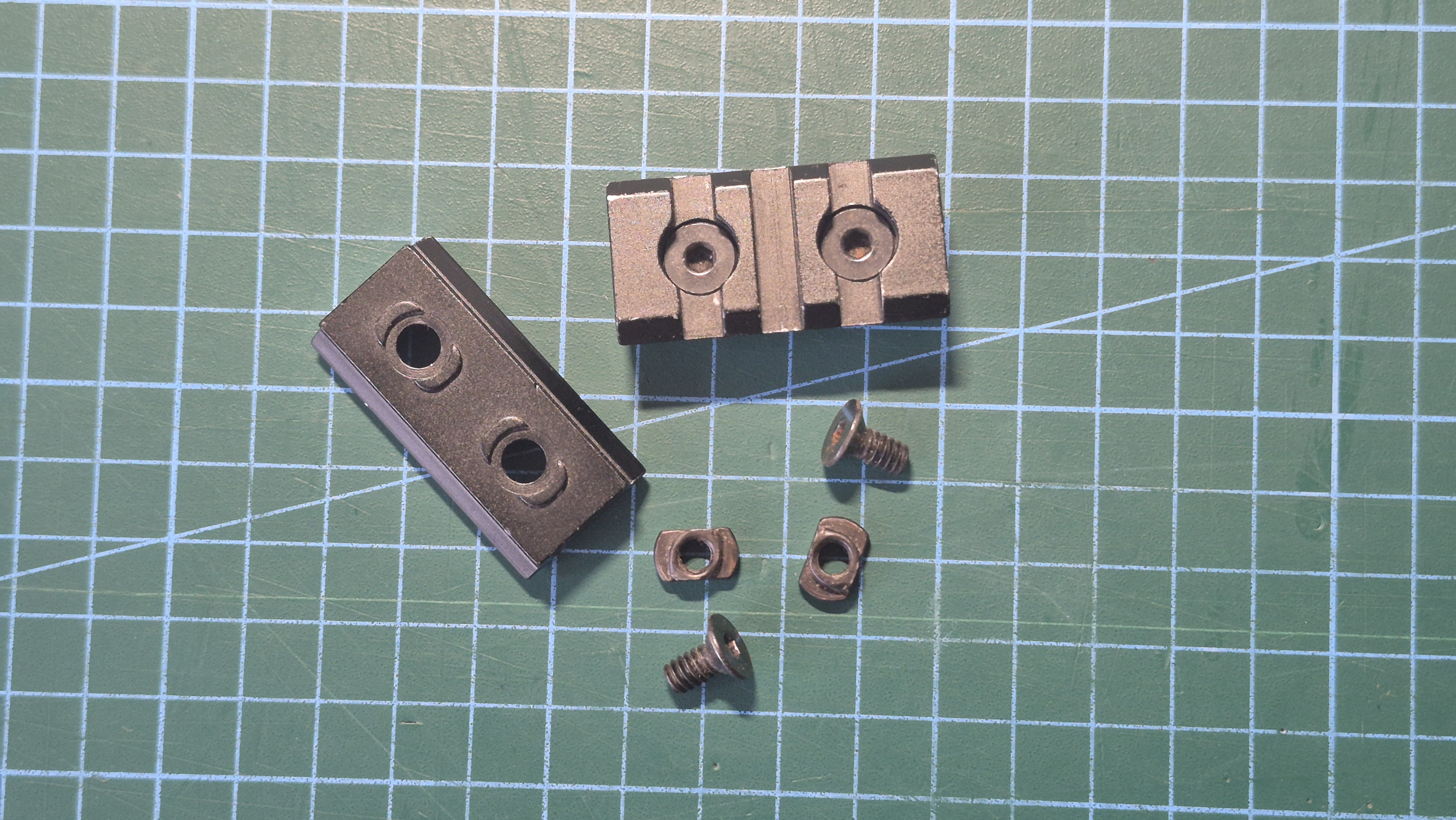 kolba magpul, chwyt, przejściówka, end plate i inne części
