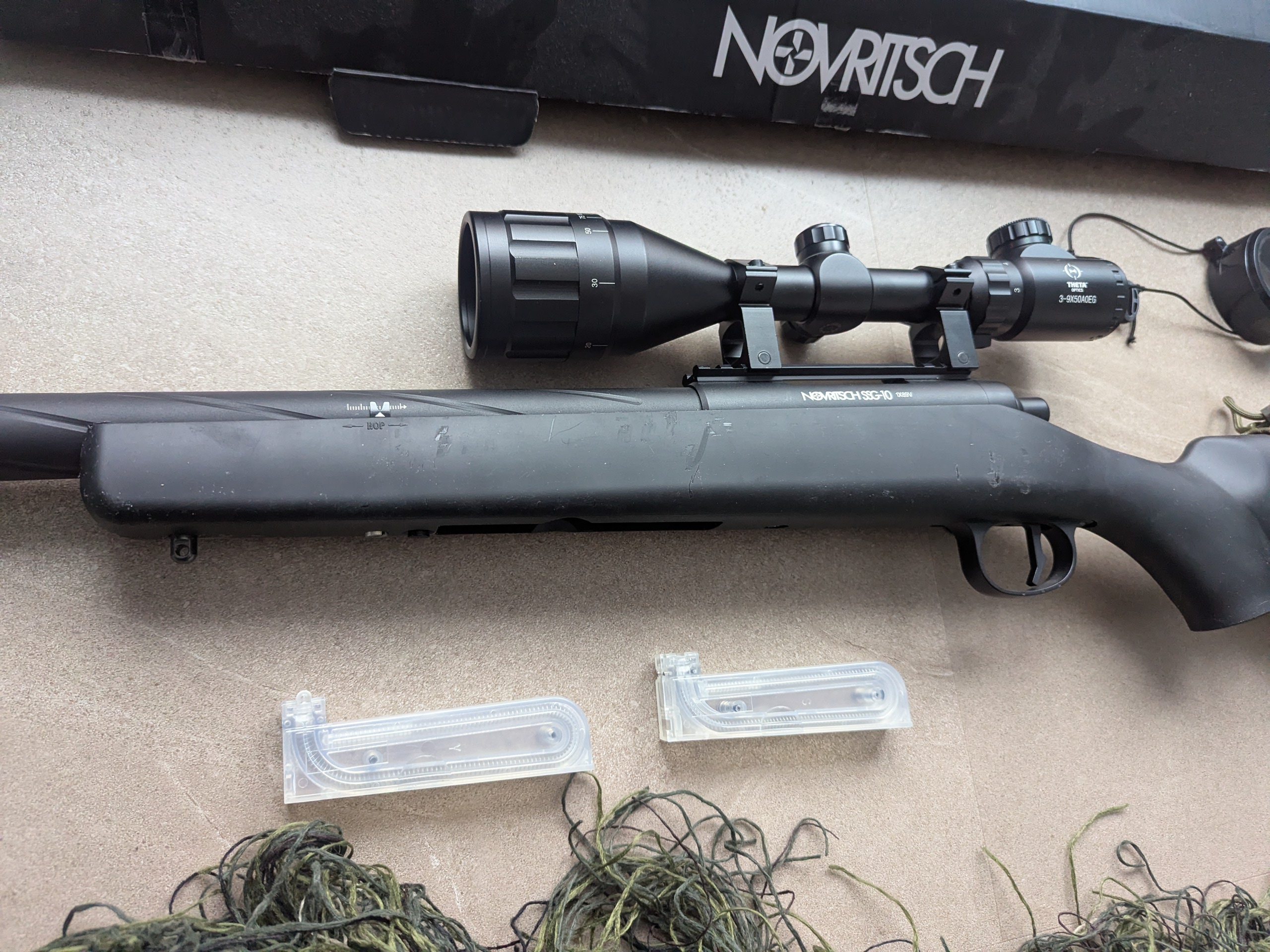 Karabin SSG10 Novritsch/ zamiana