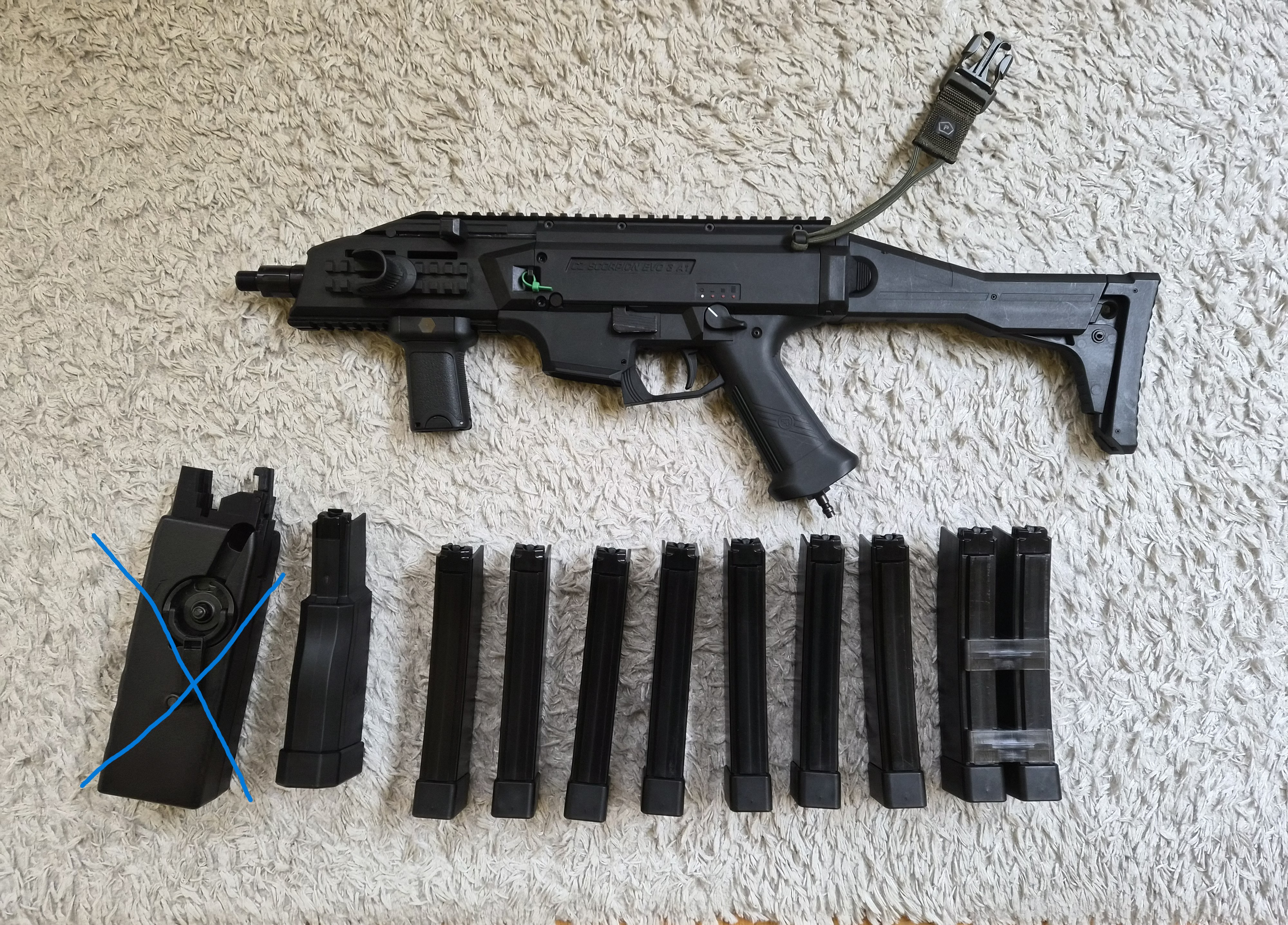 ASG Scorpion EVO, Fabryczne HPA