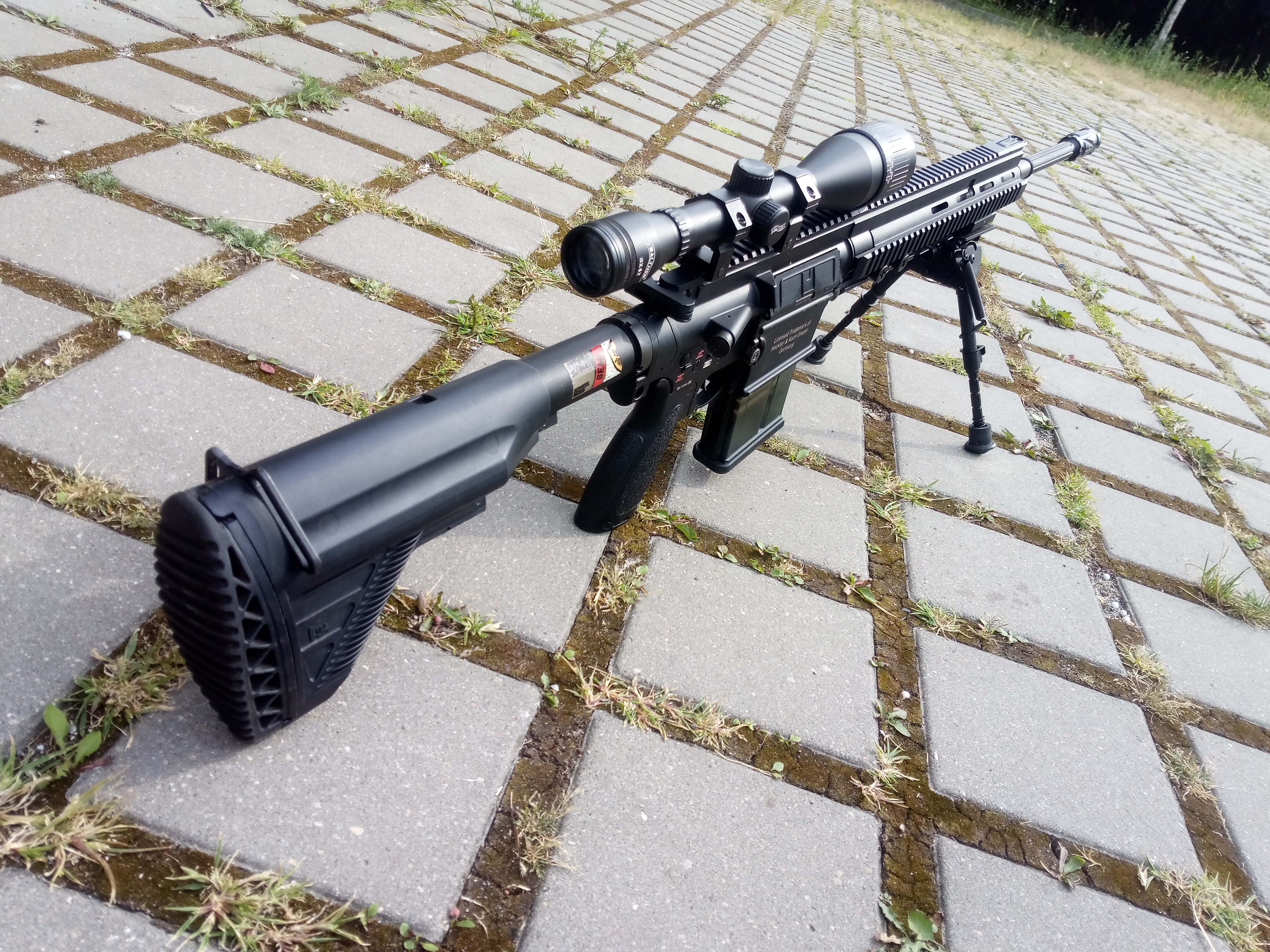 HK417 DMR SNIPER FULL TUNING / stylizowana na V2 SNIPER