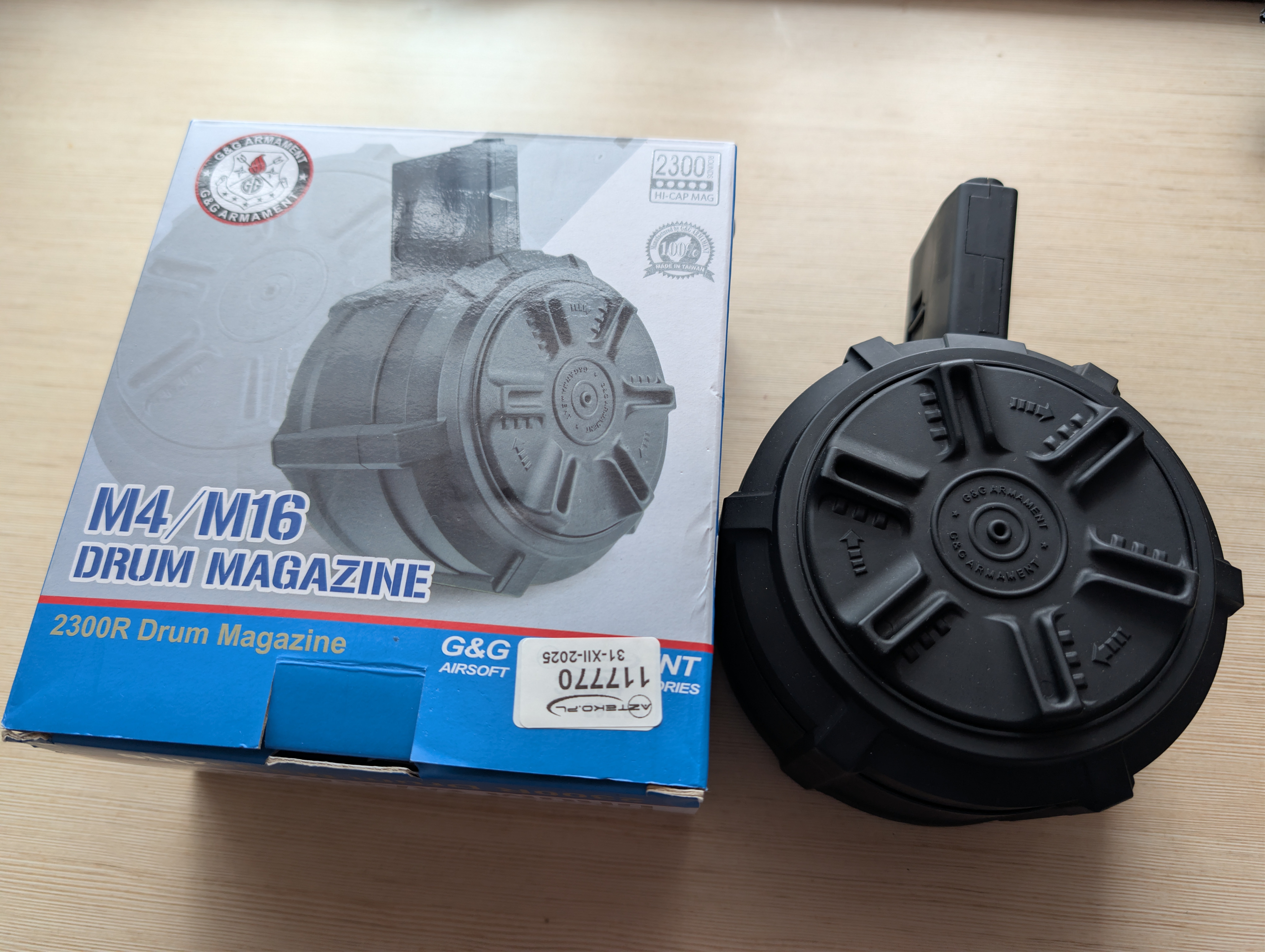 Nowy magazynek Drum G&G 2300bb