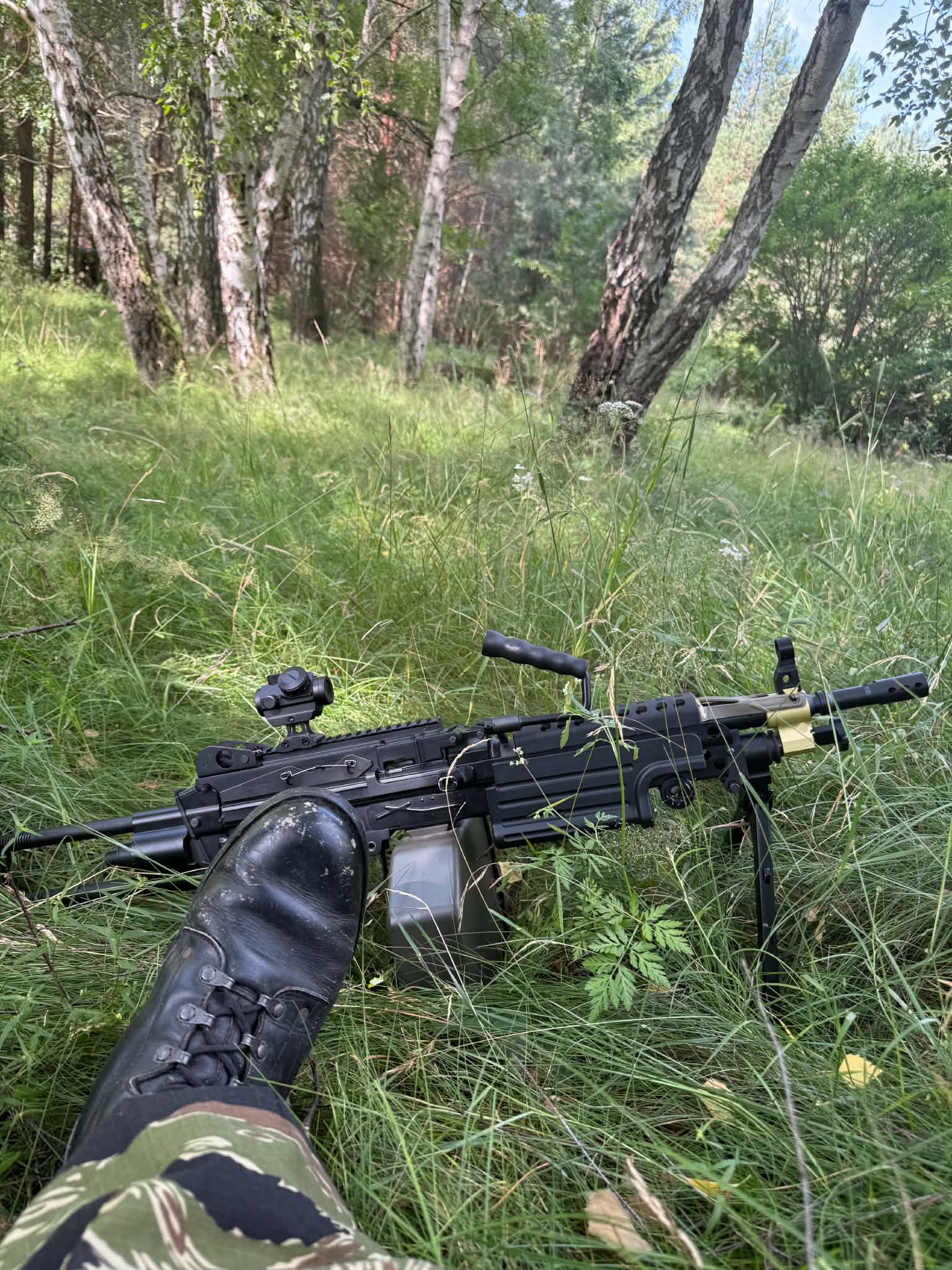 Zamienię replikę M249 PARA firmy A&K